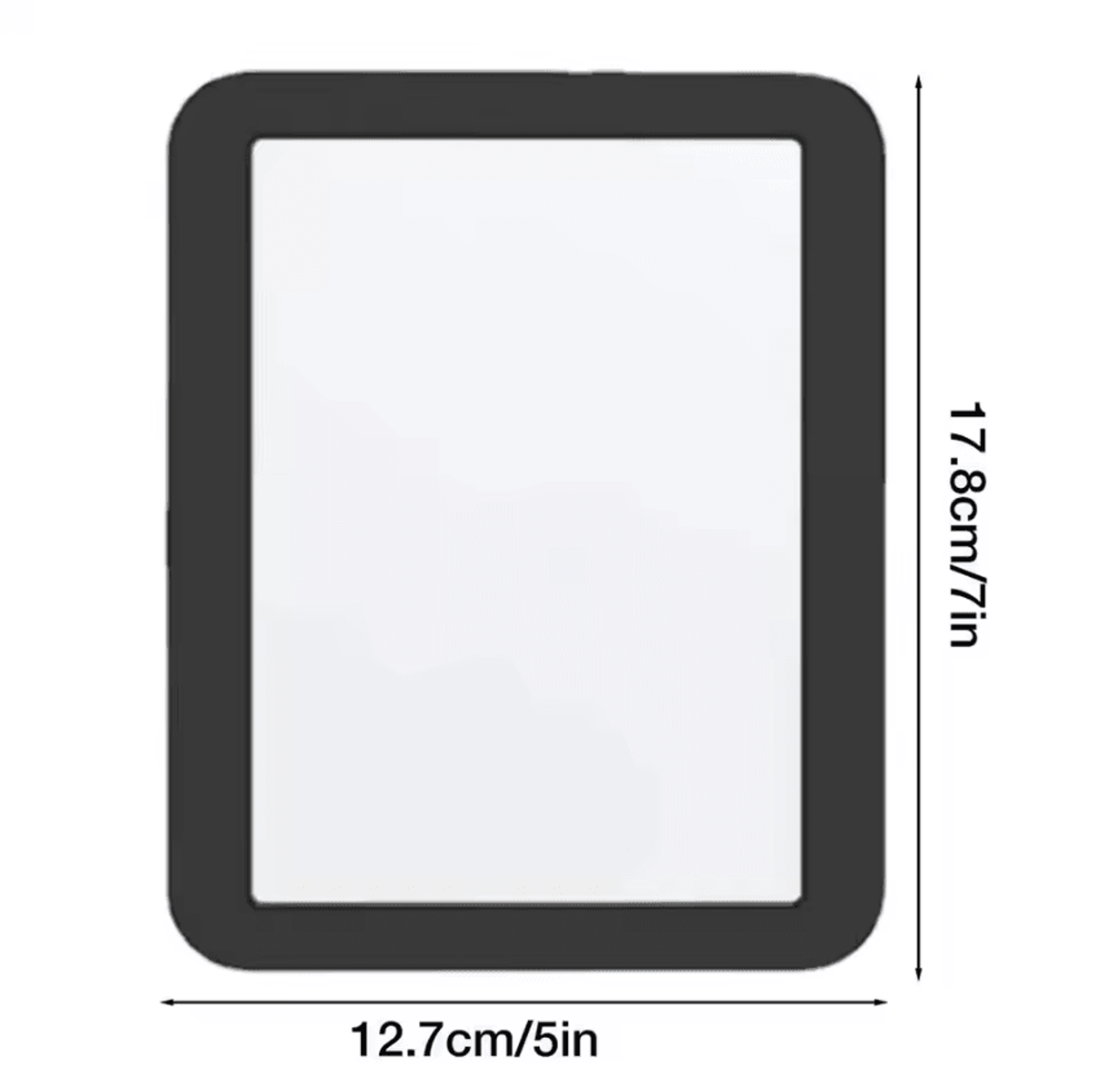 5x7 Inch Portable Magnetic Locker Mirror 5