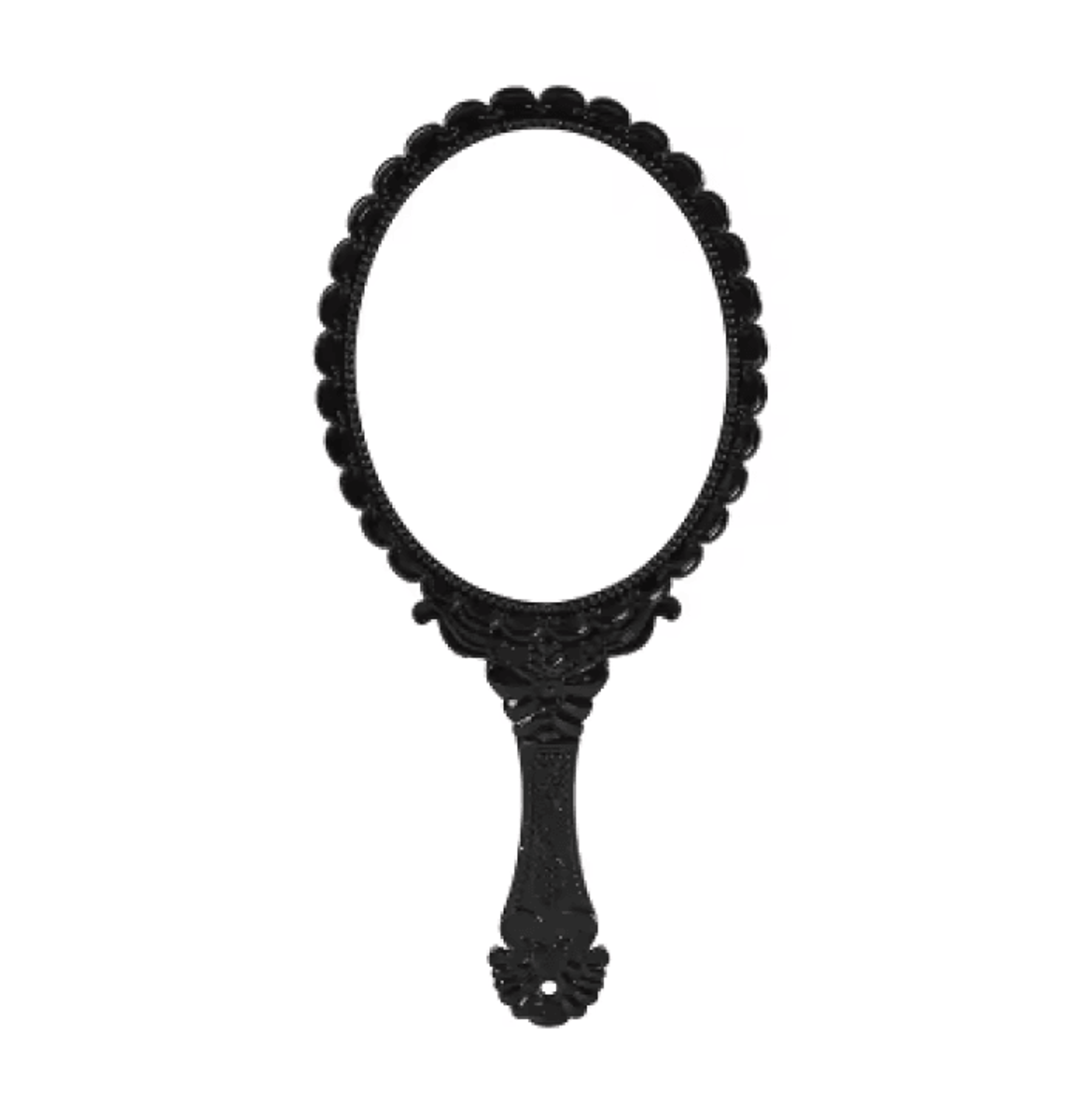 Vintage Lace Handheld Makeup Mirror 3