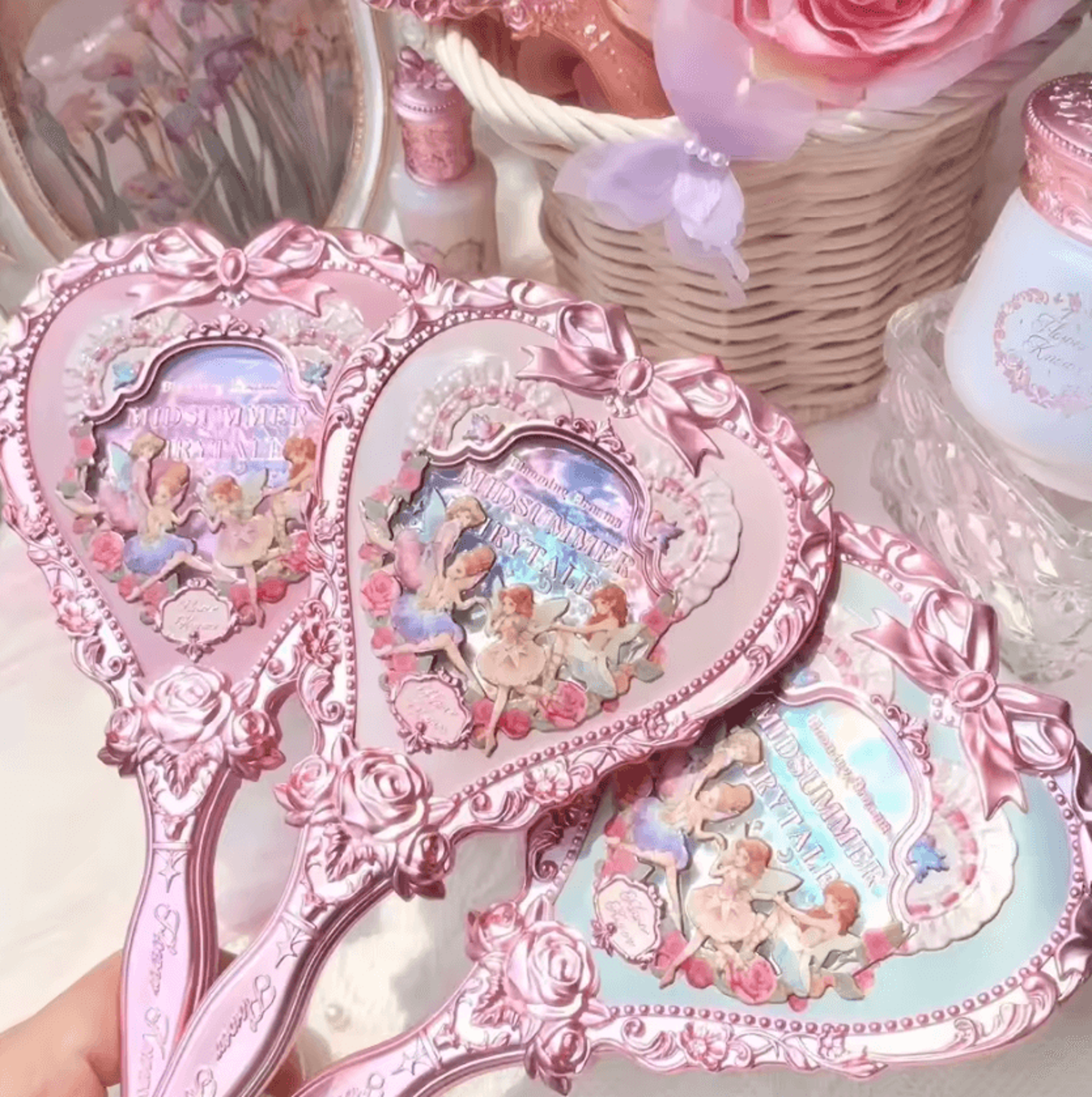 Flower Knows Midsummer Fairytales Hand Mirror 0