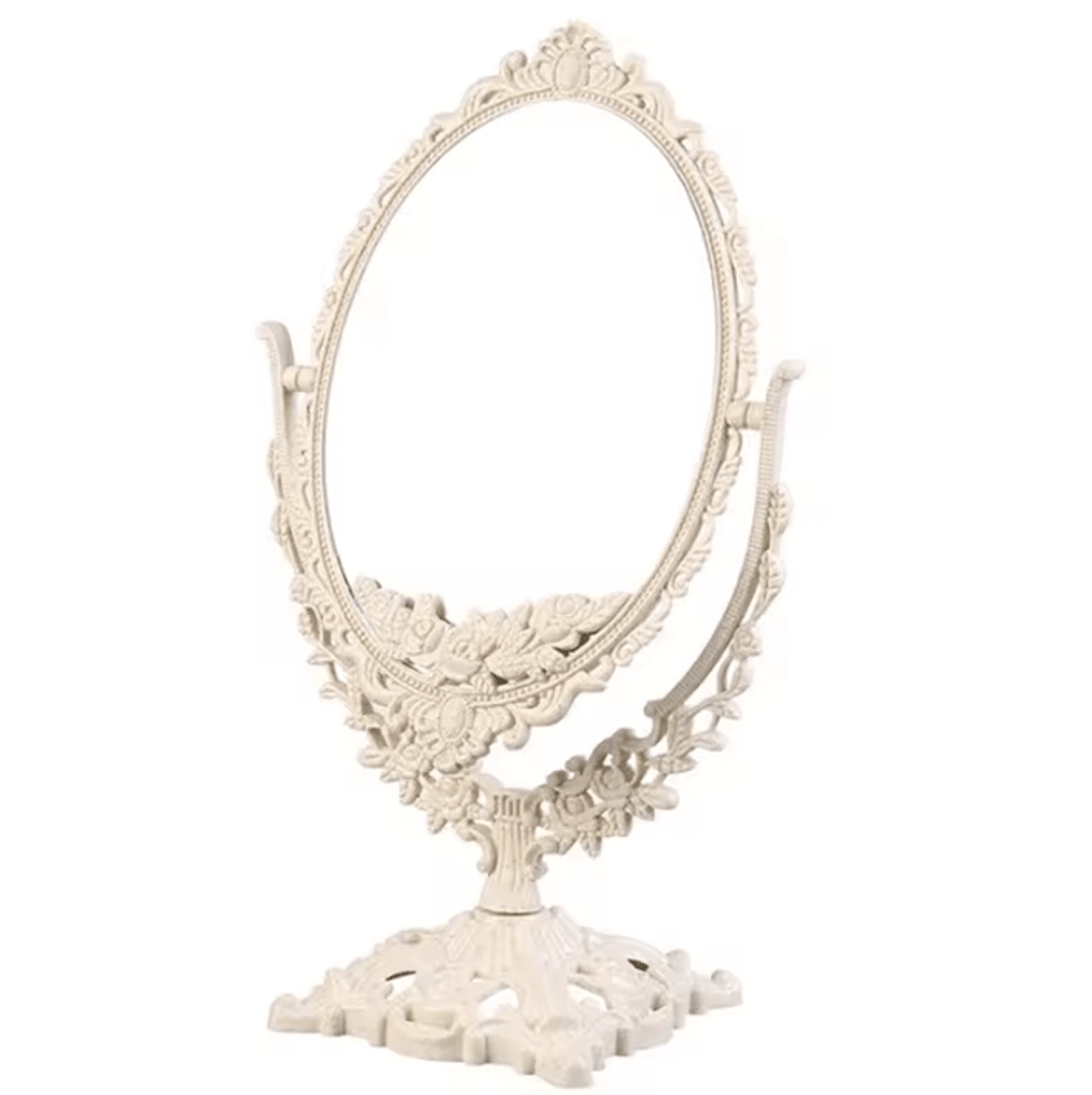 Vintage Decorative Tabletop Makeup Mirror 3