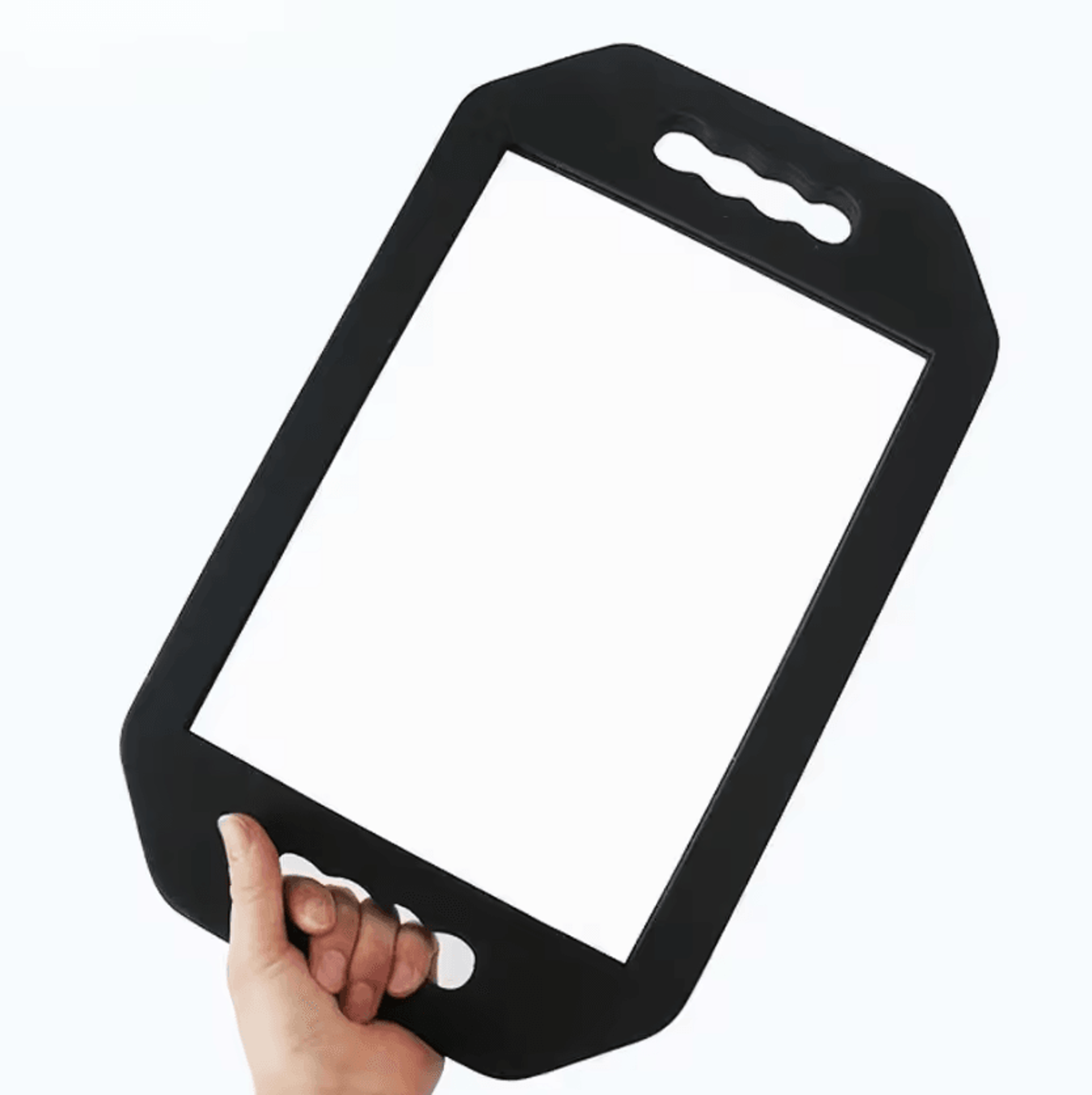 Foam Barber Handheld Salon Mirror 3