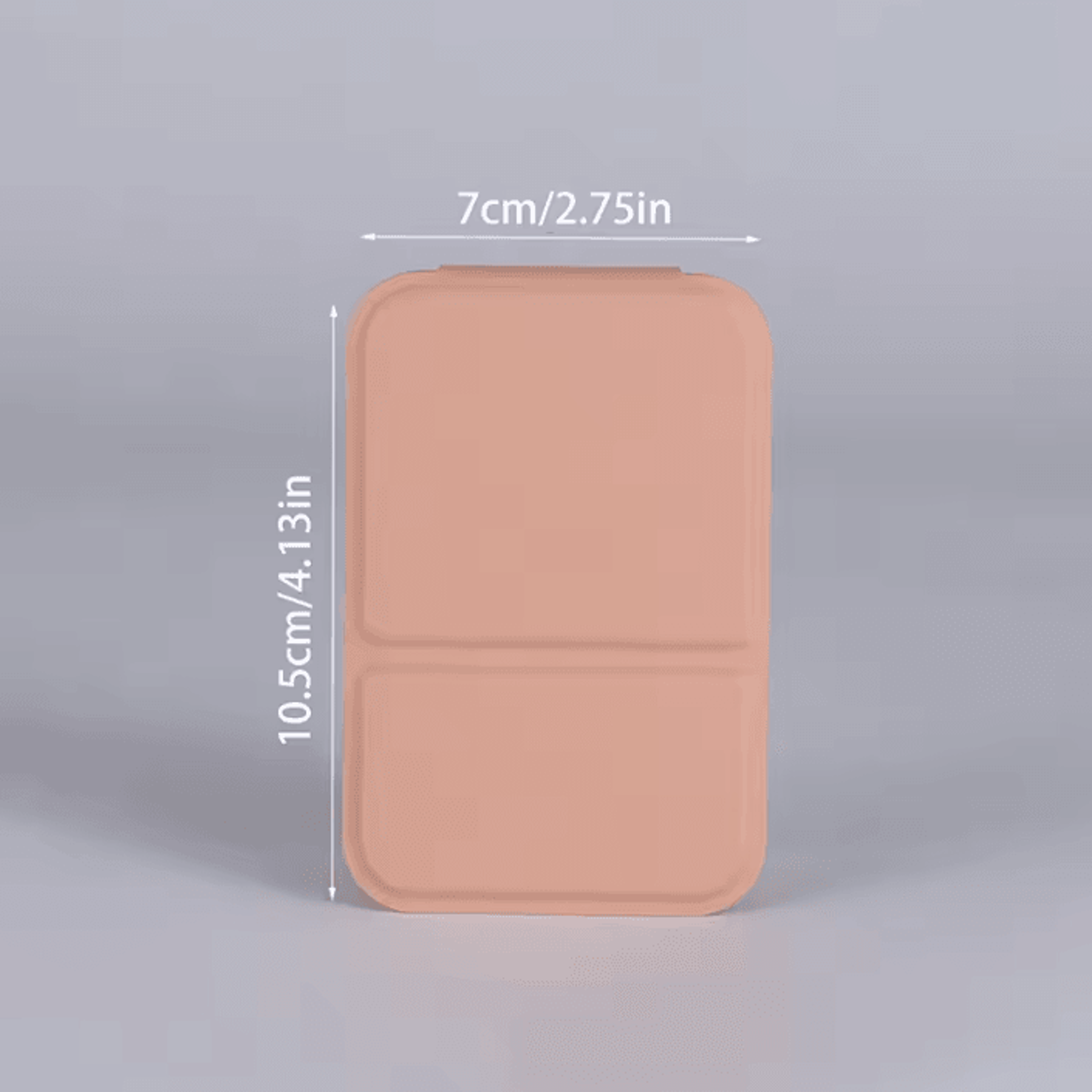 Mini Foldable PU Leather Travel Makeup Mirror 5