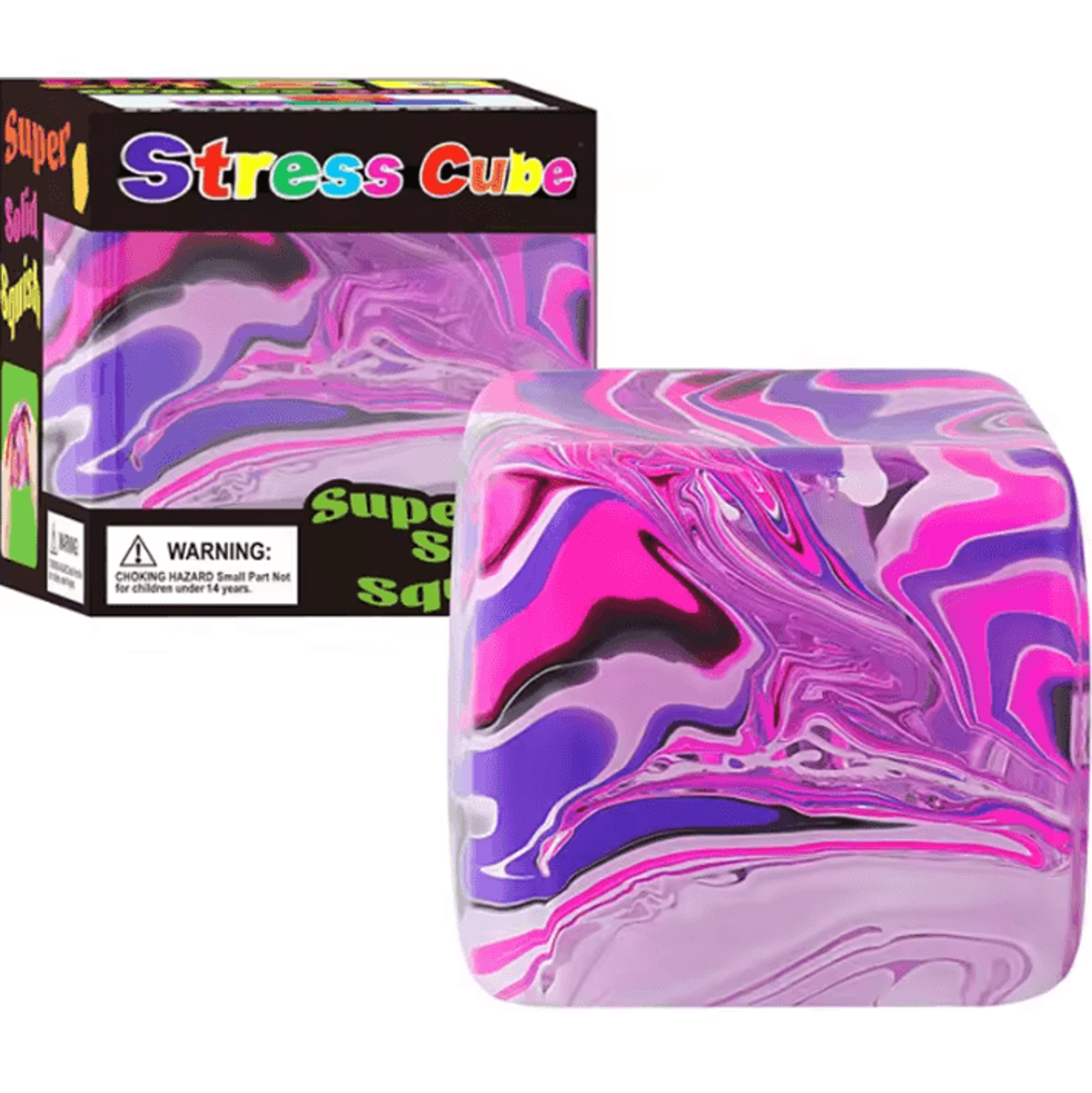 Soft Gel Slow Rebound Sensory Stress Relief Cube 4