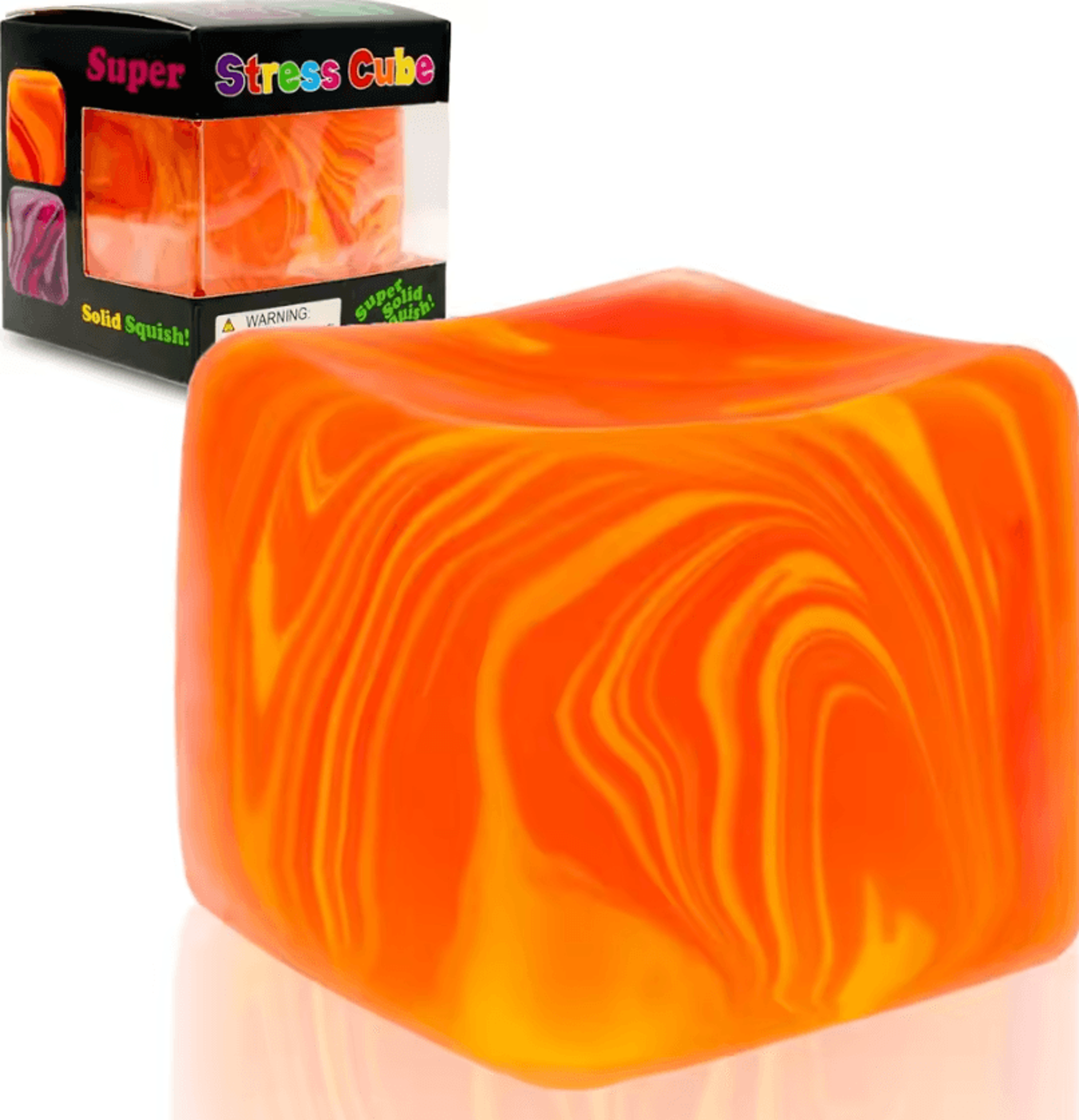 Soft Gel Slow Rebound Sensory Stress Relief Cube 6