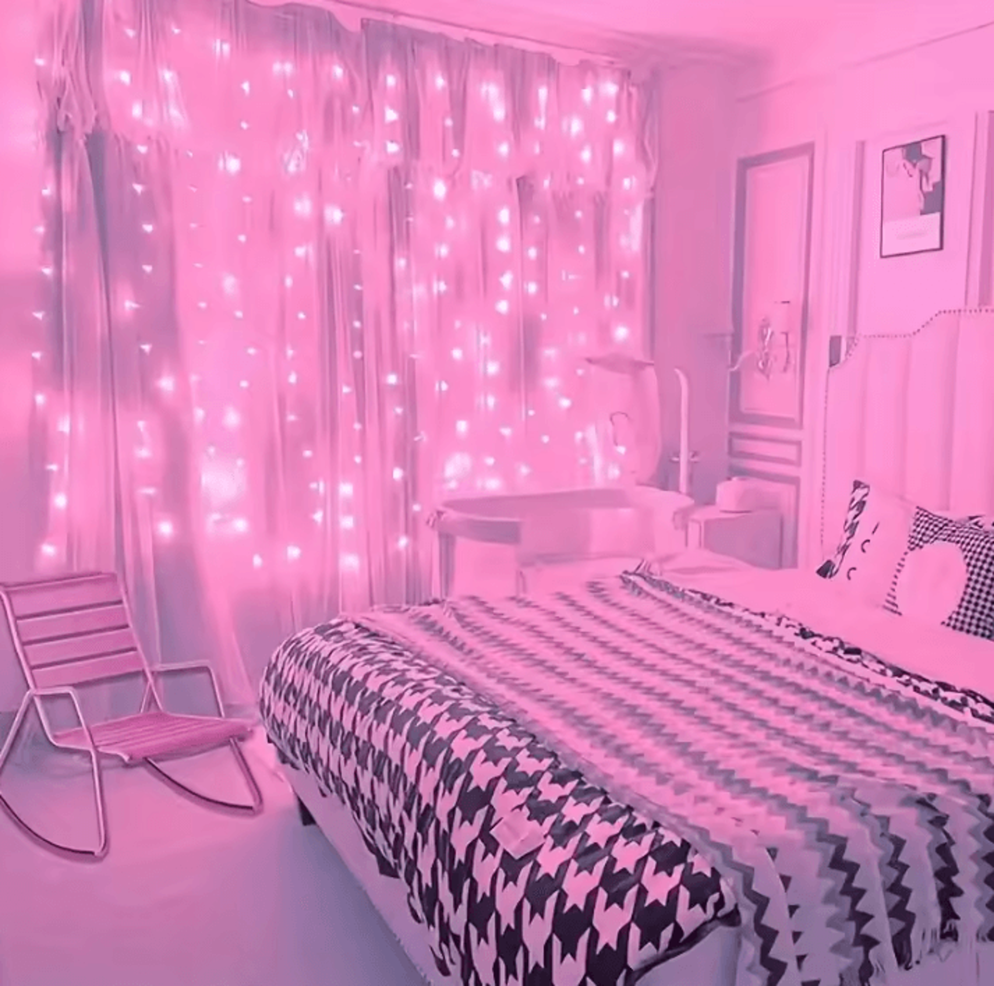 USB Fairy Curtain String Lights With Remote Control 6