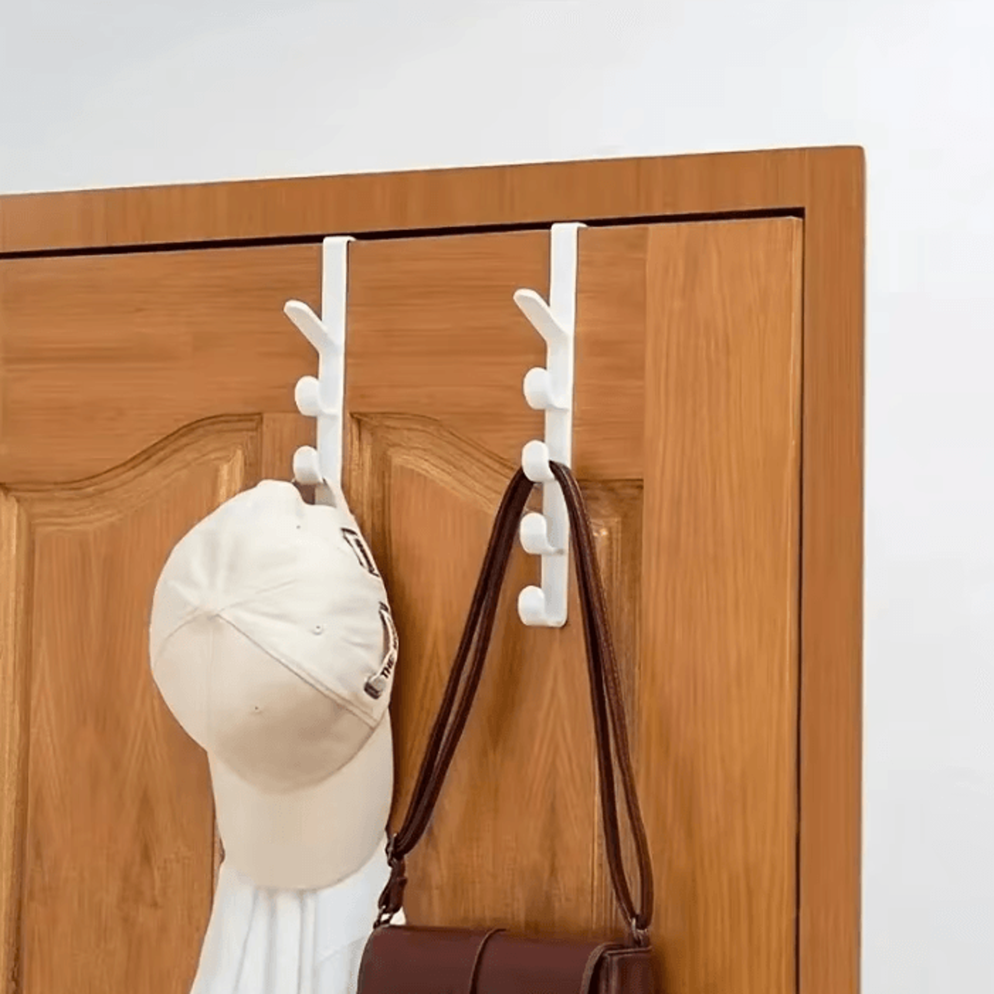 5 Hook Over The Door Hanging Organizer 0
