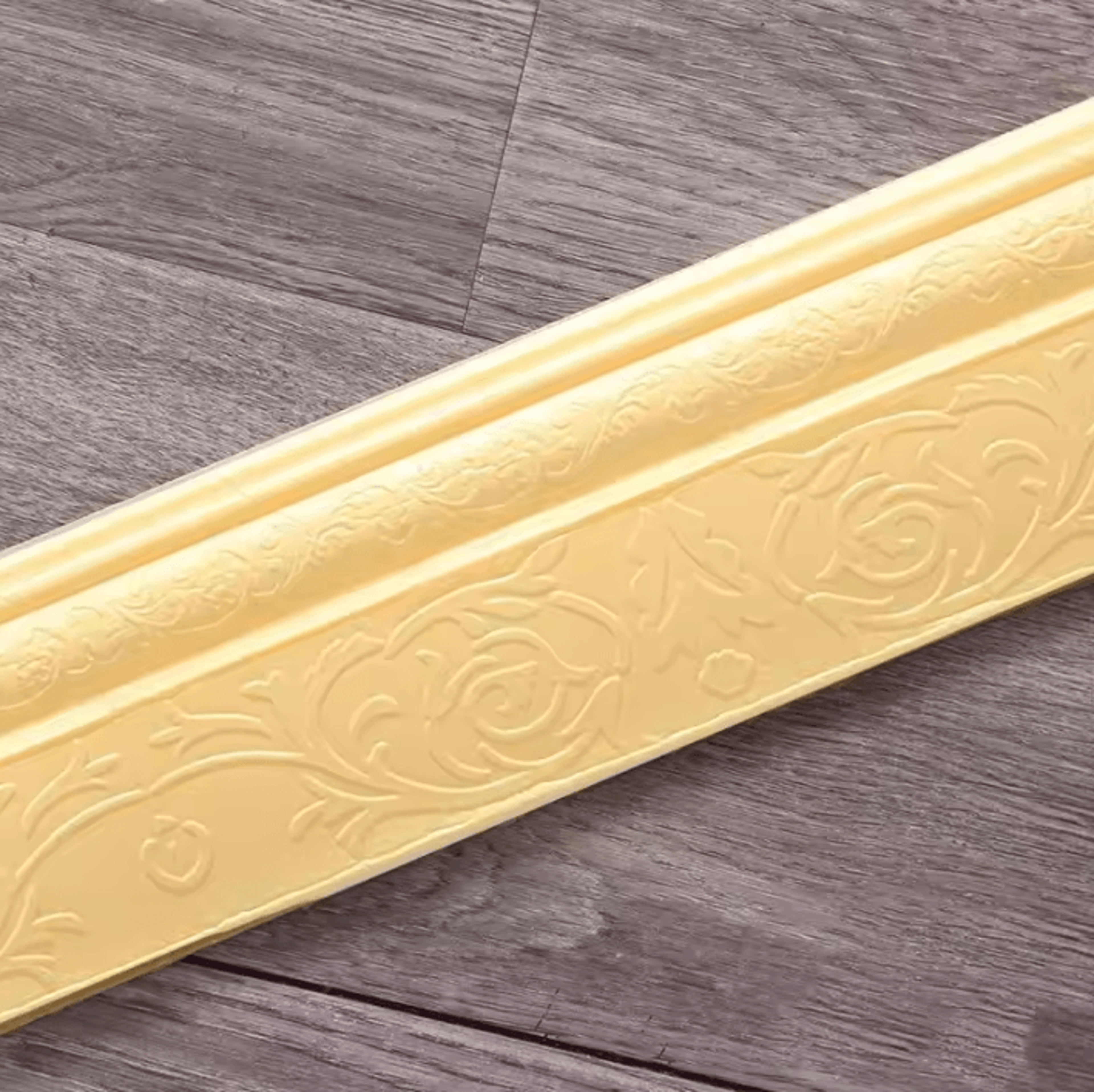 23M 3D Self Adhesive Wall Border Decorative Skirting Line Sticker 9