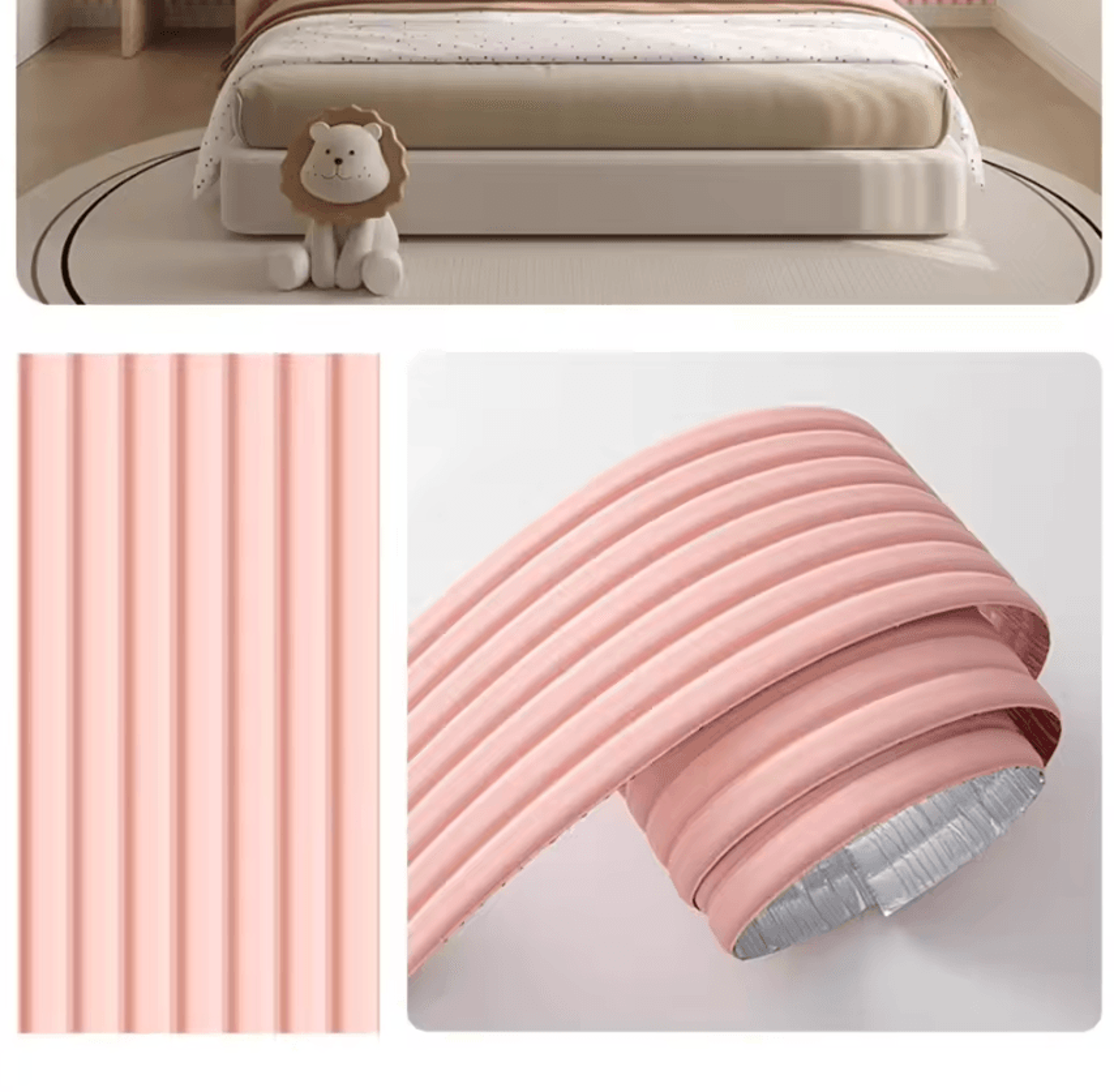 Widened Soft Foam Wall Protector For Bedside And Corner Safety 3