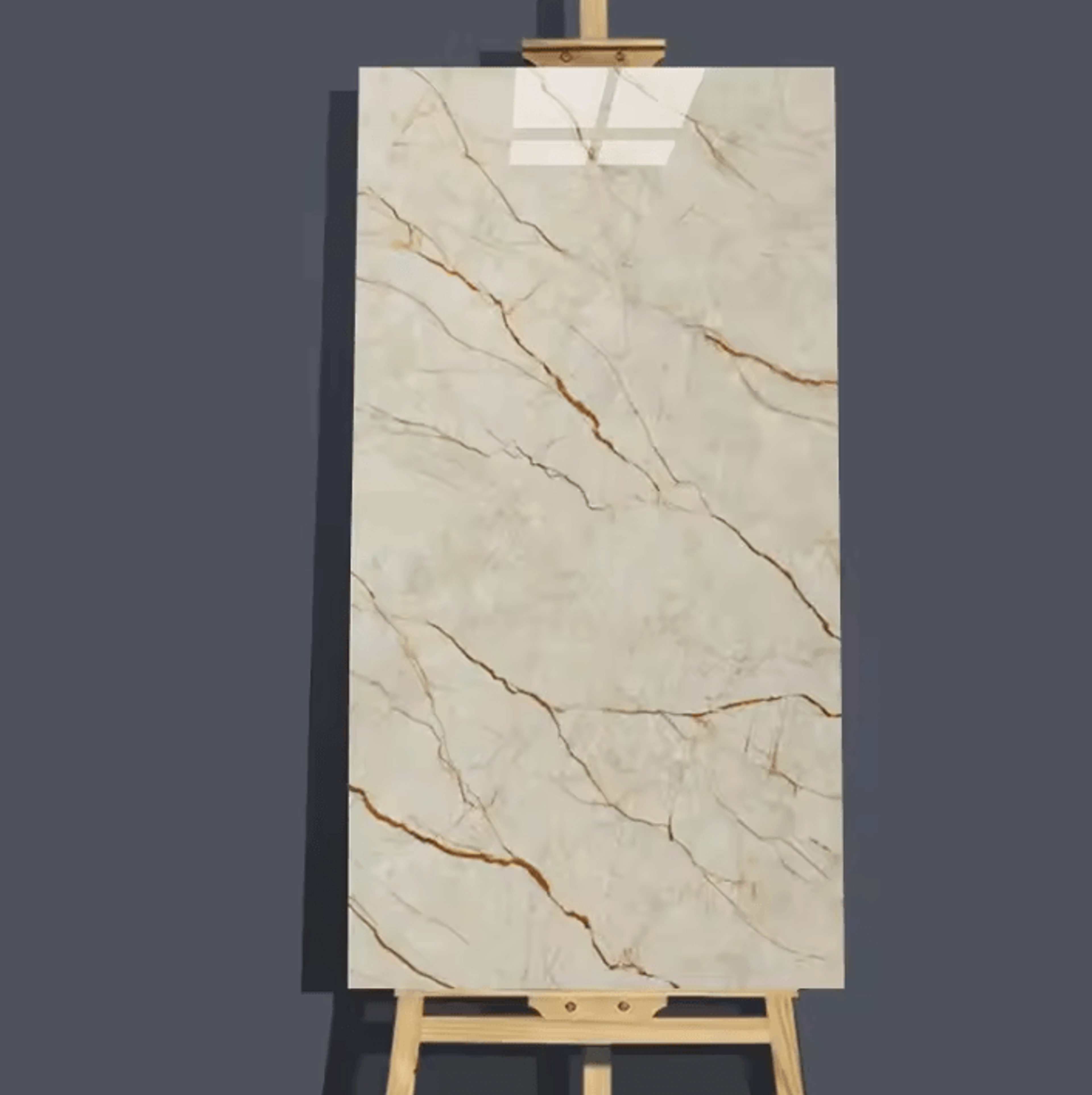 Marble Effect Peel And Stick Waterproof Wall Panels 2