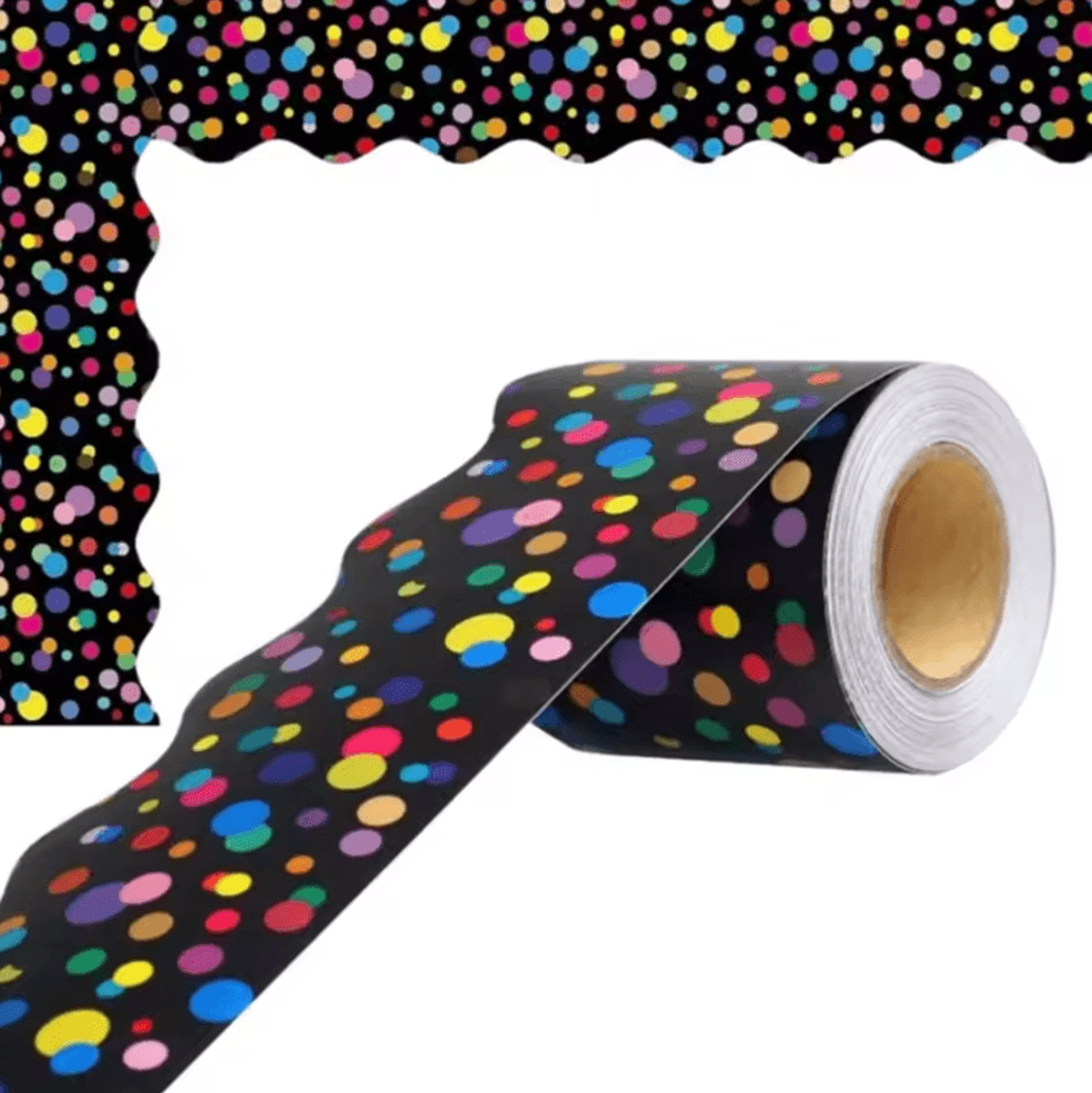 10M Colorful Wavy Bulletin Board Border 8