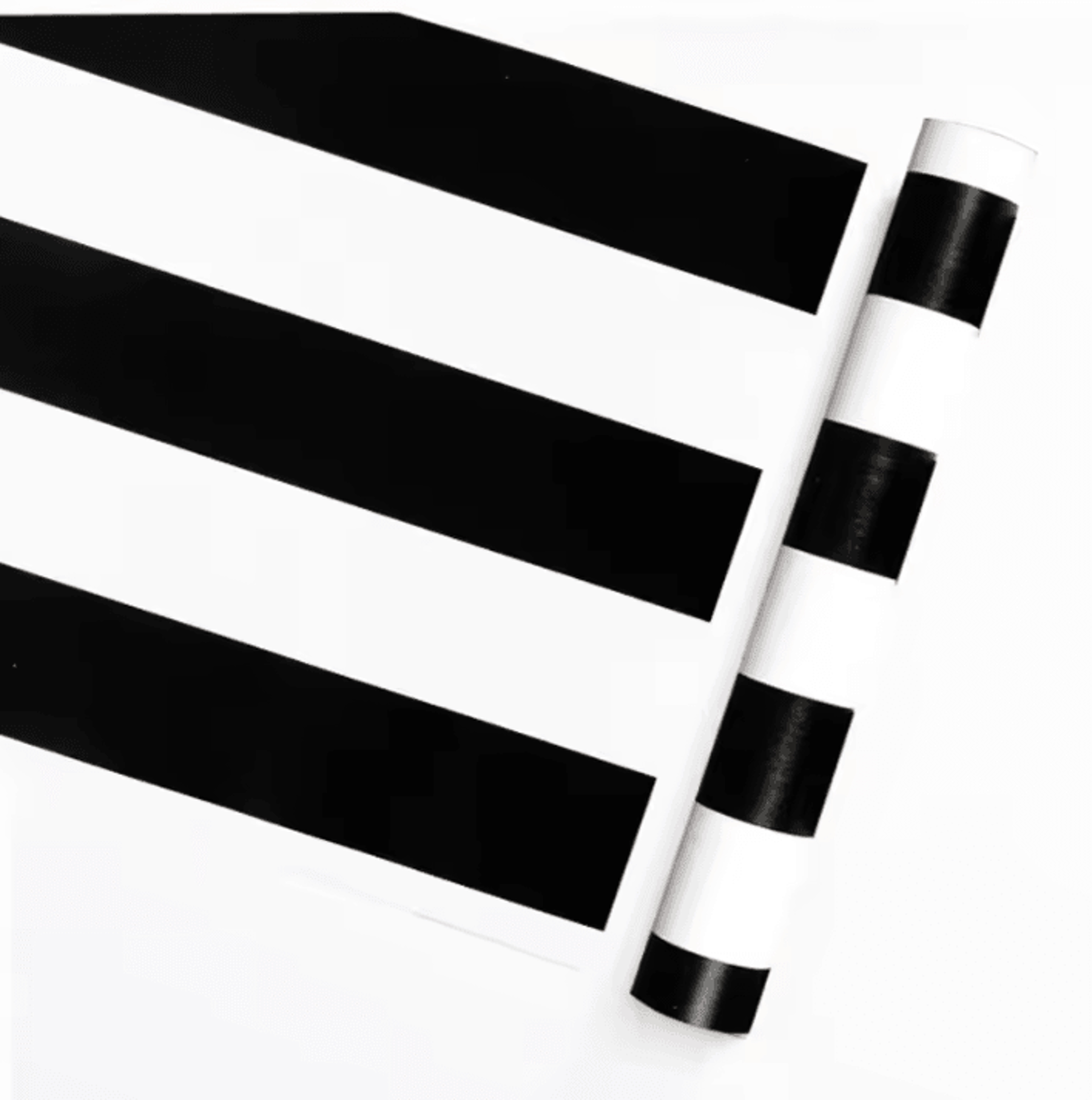 Black And White Striped Peel And Stick Wallpaper 2