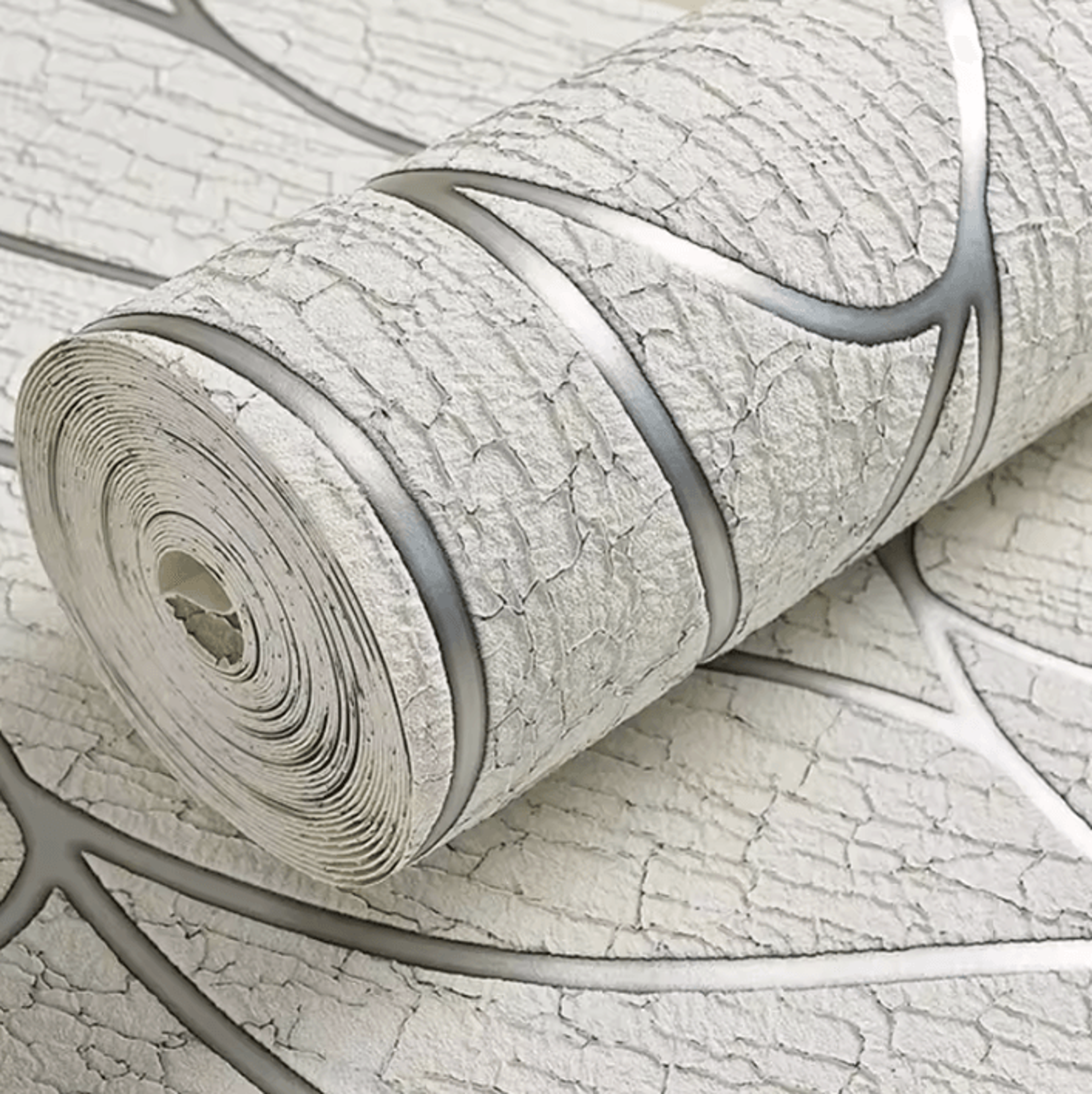 Modern 3D Non Woven Textured Wallpaper 0