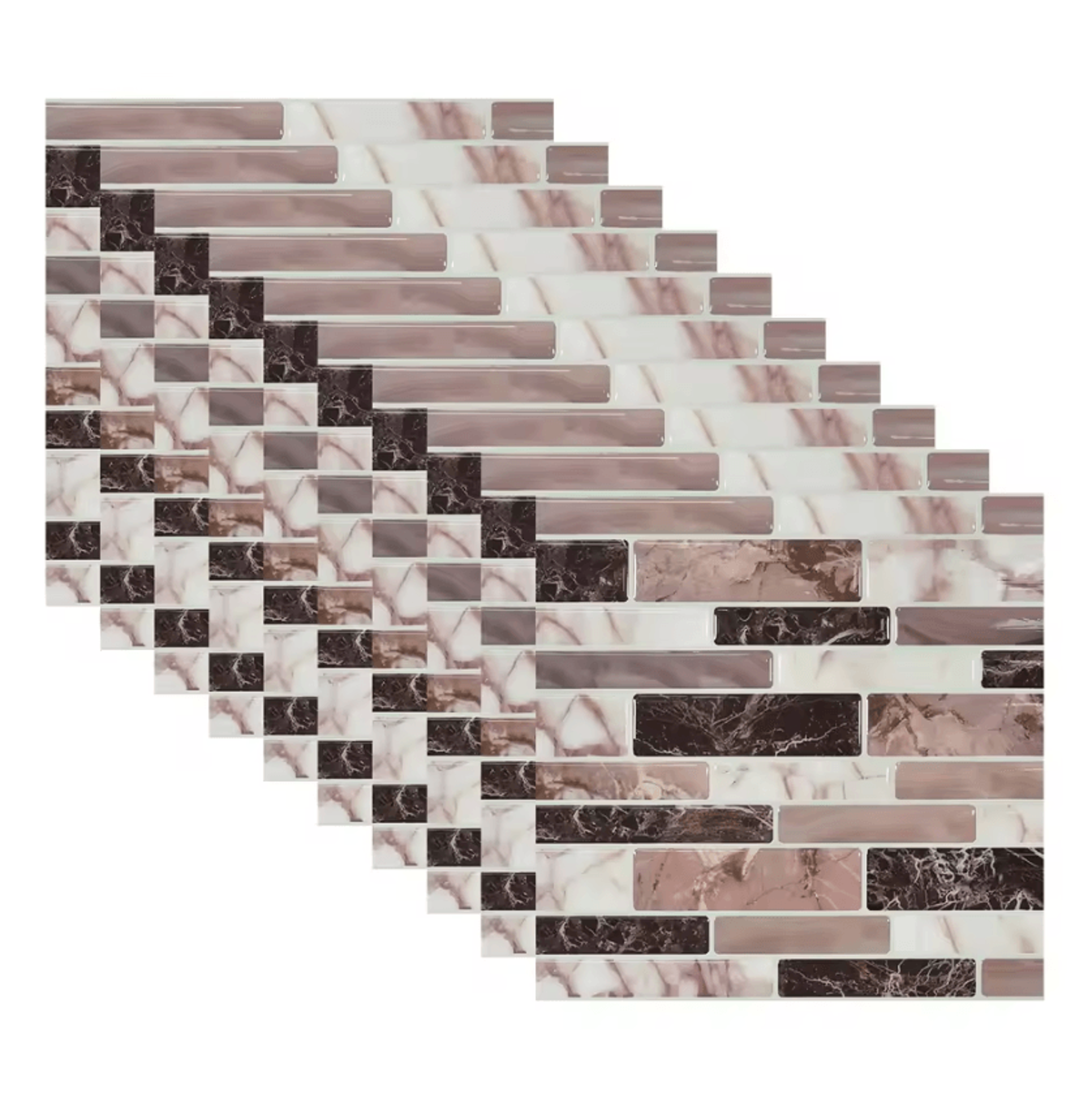 10 Piece 3D Foam Peel And Stick Wall Panels 5
