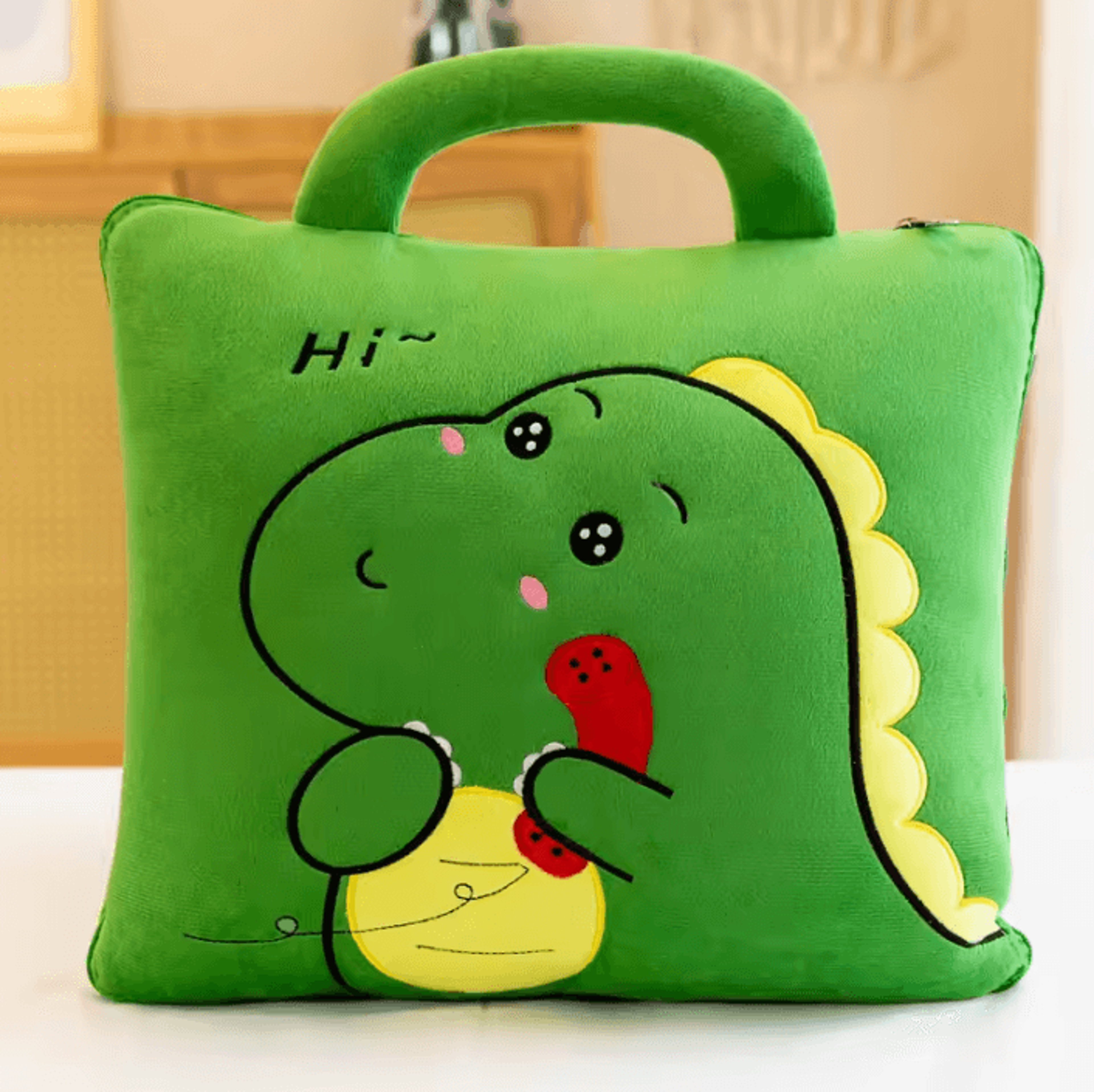 Cute 3 In 1 Foldable Pillow Blanket 2