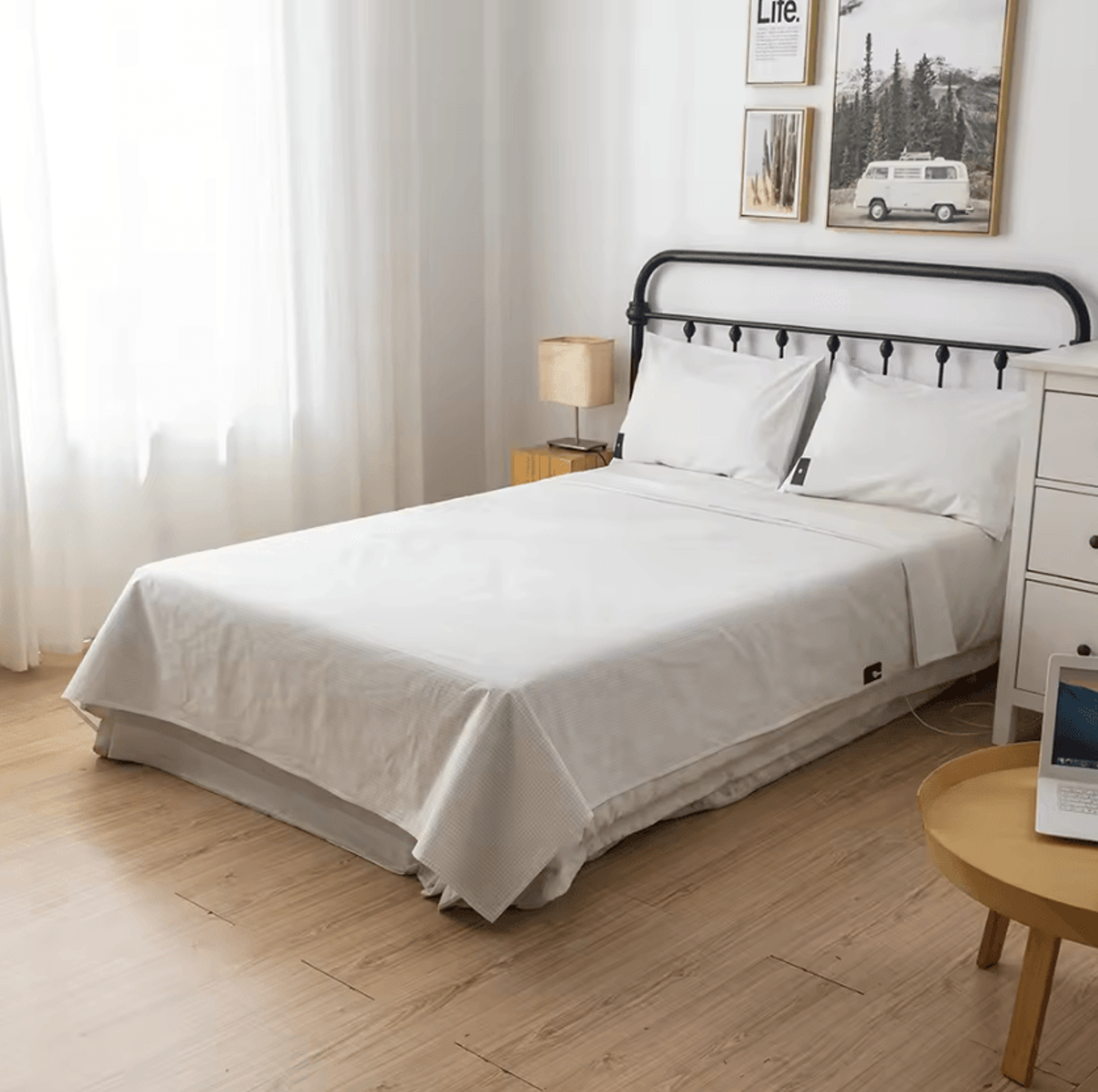 Conductive Grounding Earthing Flat Bed Sheet 3