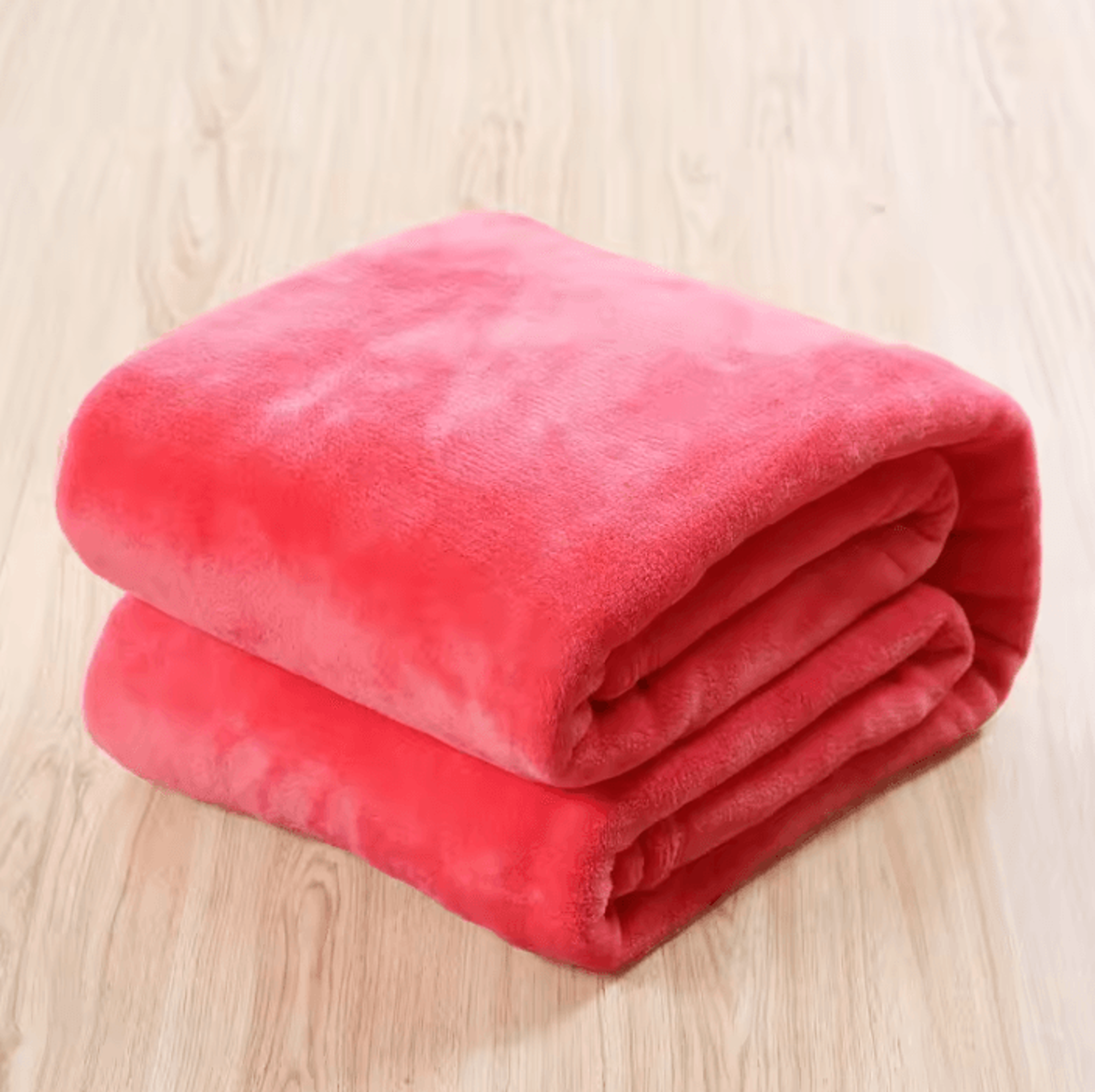 Solid Color Flannel Bed And Sofa Blanket 15