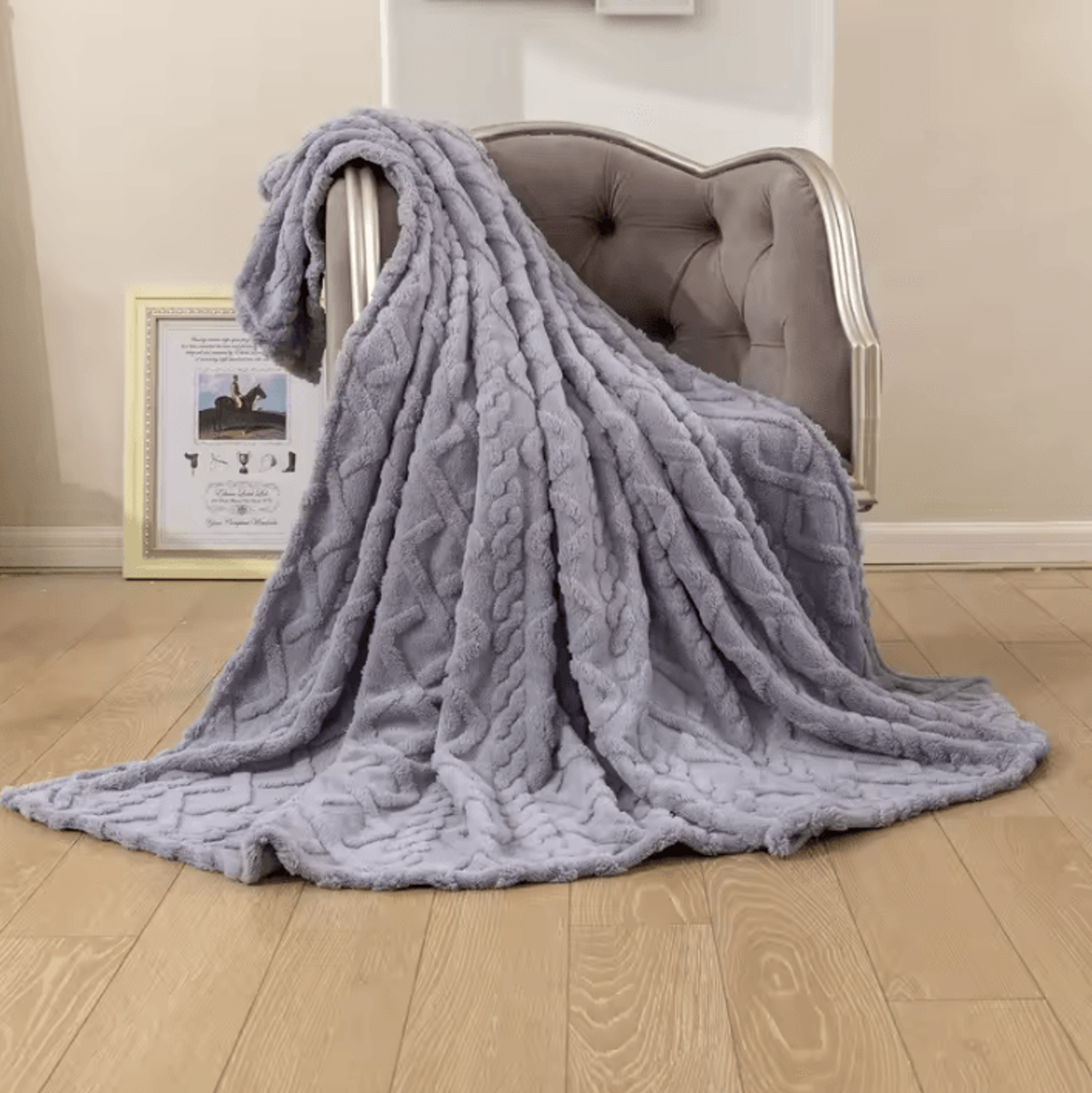 Thick Sherpa Fleece Throw Blanket 7