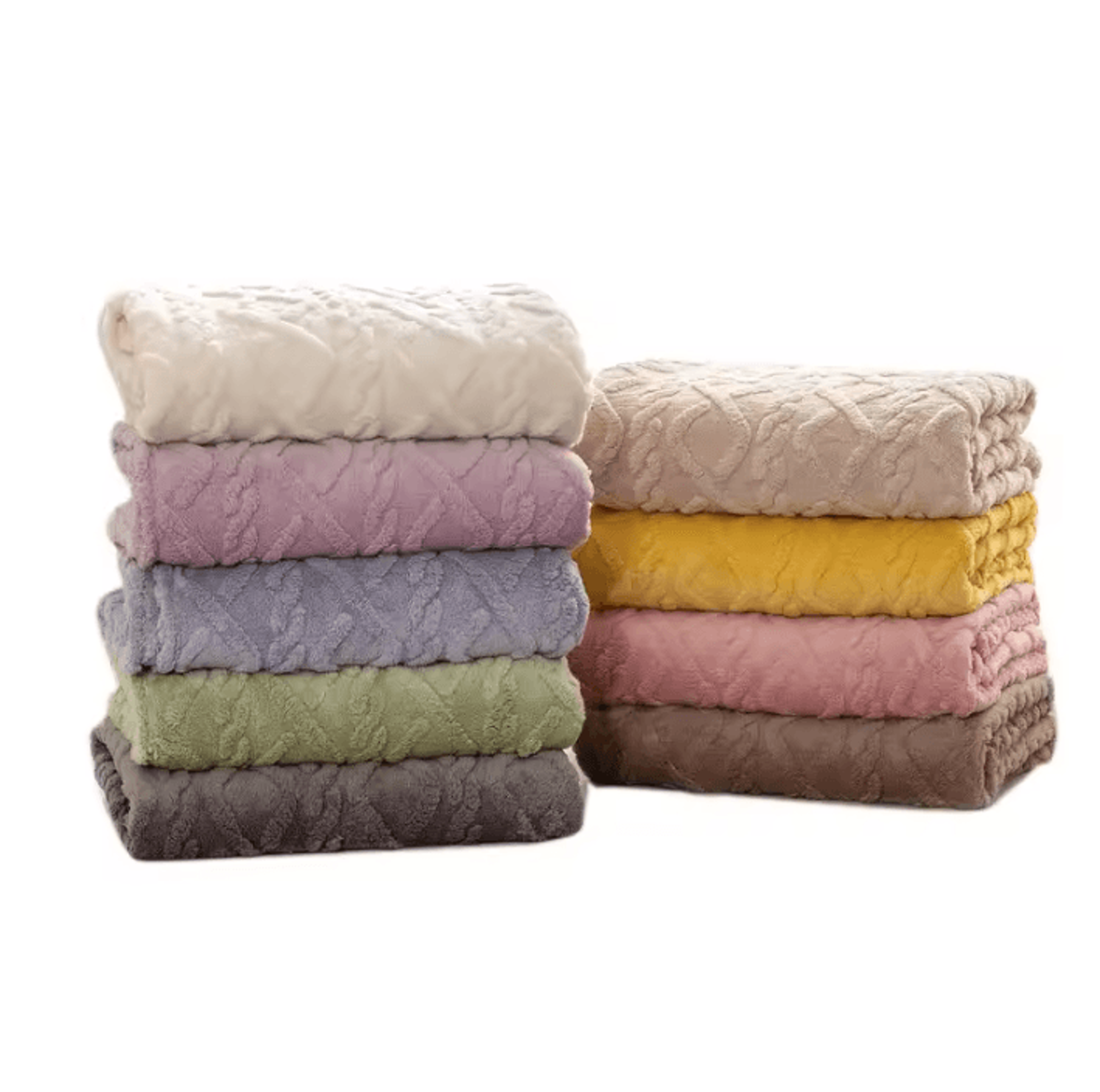 Thick Sherpa Fleece Throw Blanket 1