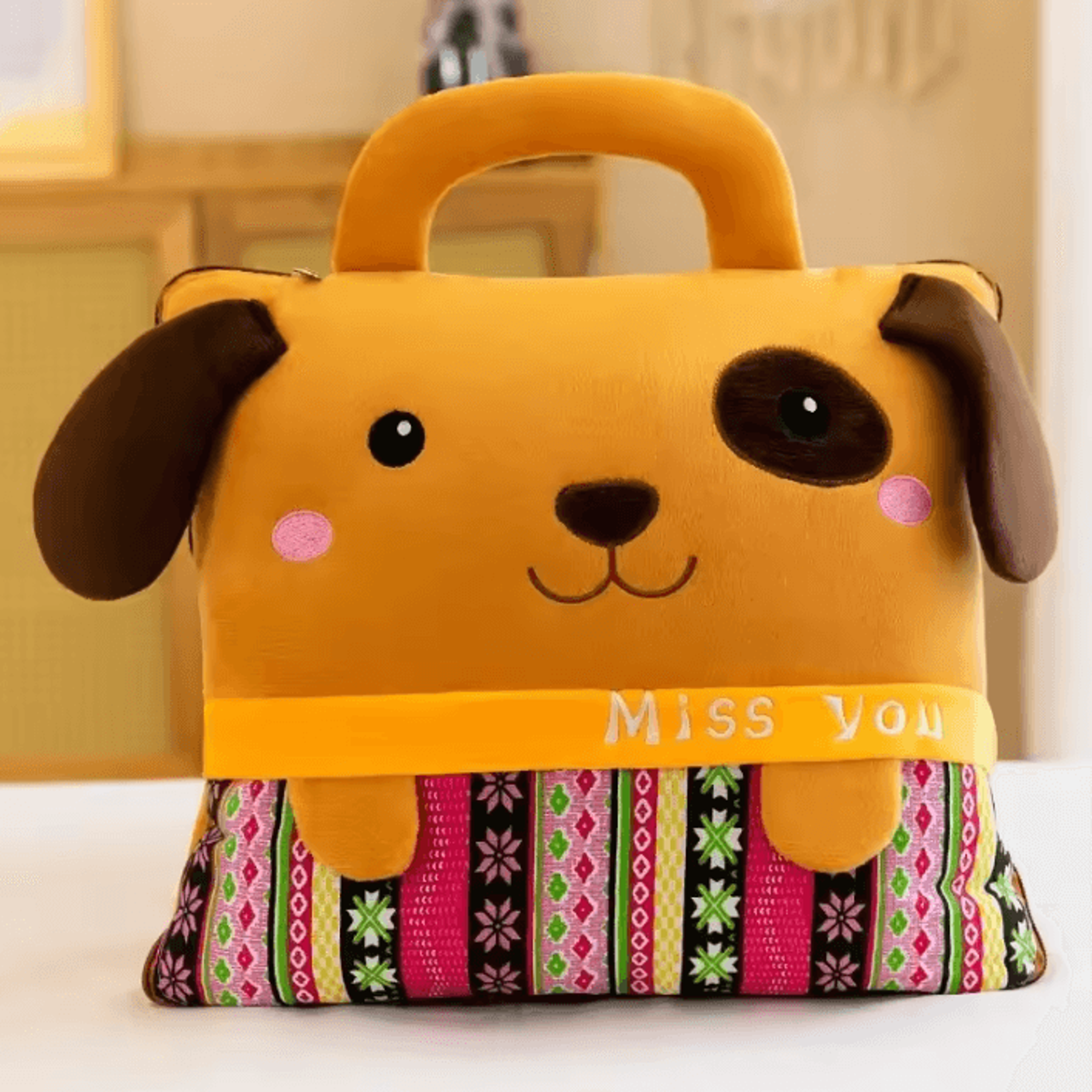 Cute 3 In 1 Foldable Pillow Blankets 4