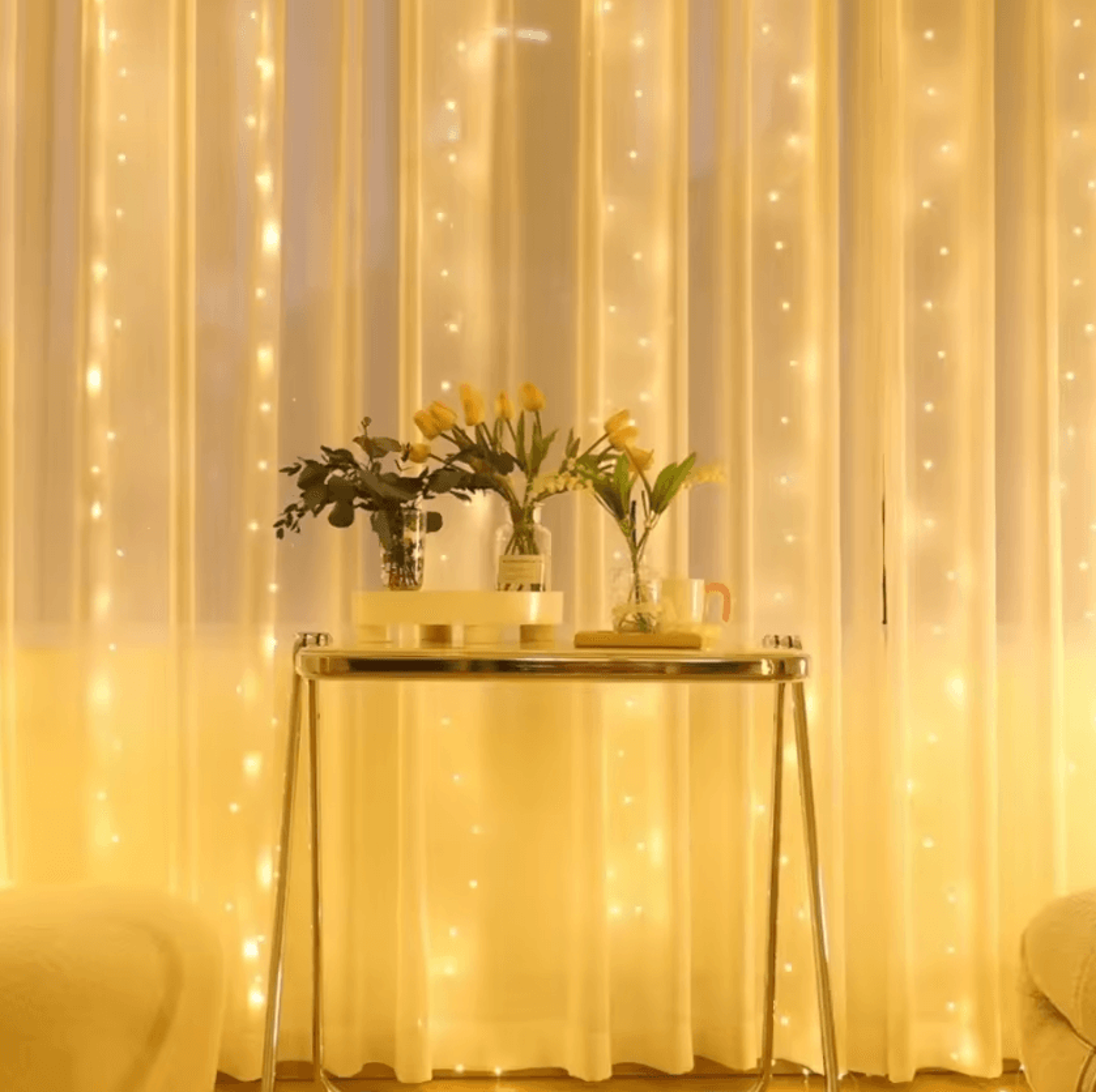 3M 6M Festive USB Fairy Curtain Lights 5
