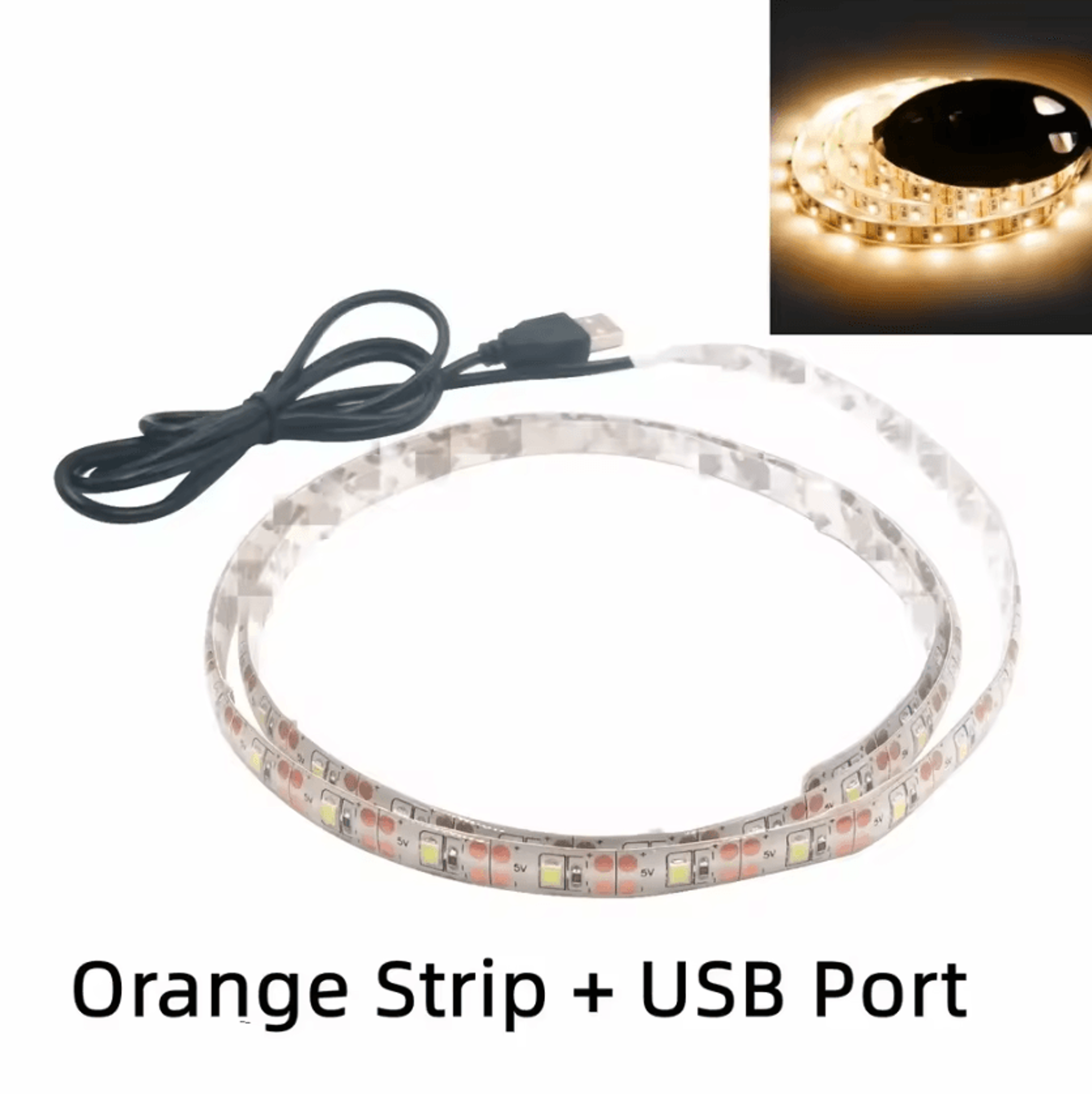 1M 5M USB LED Strip Lights For TV Backlight And Home Decor 14