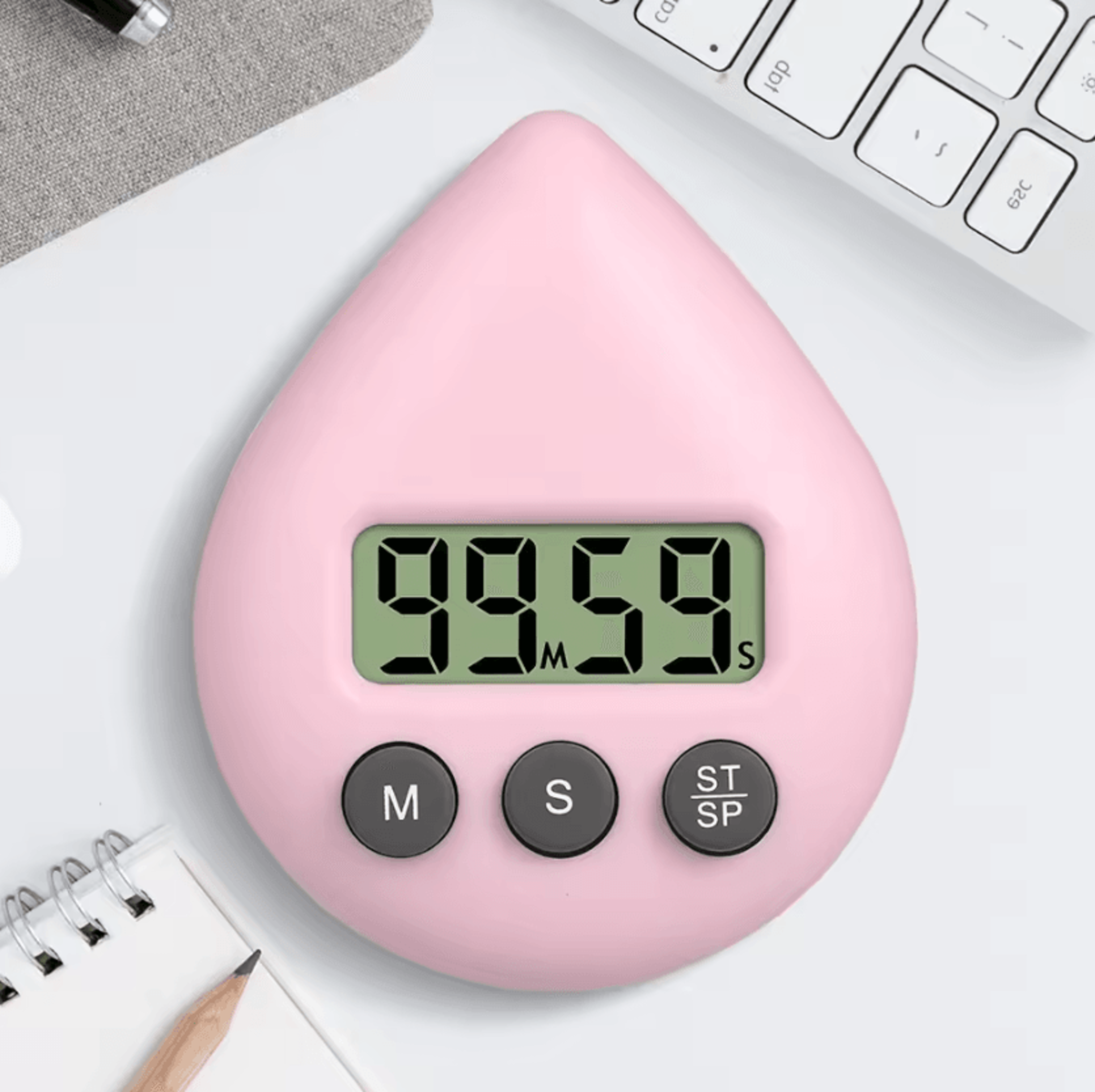 60 Minute Mechanical Kitchen Countdown Timer 7