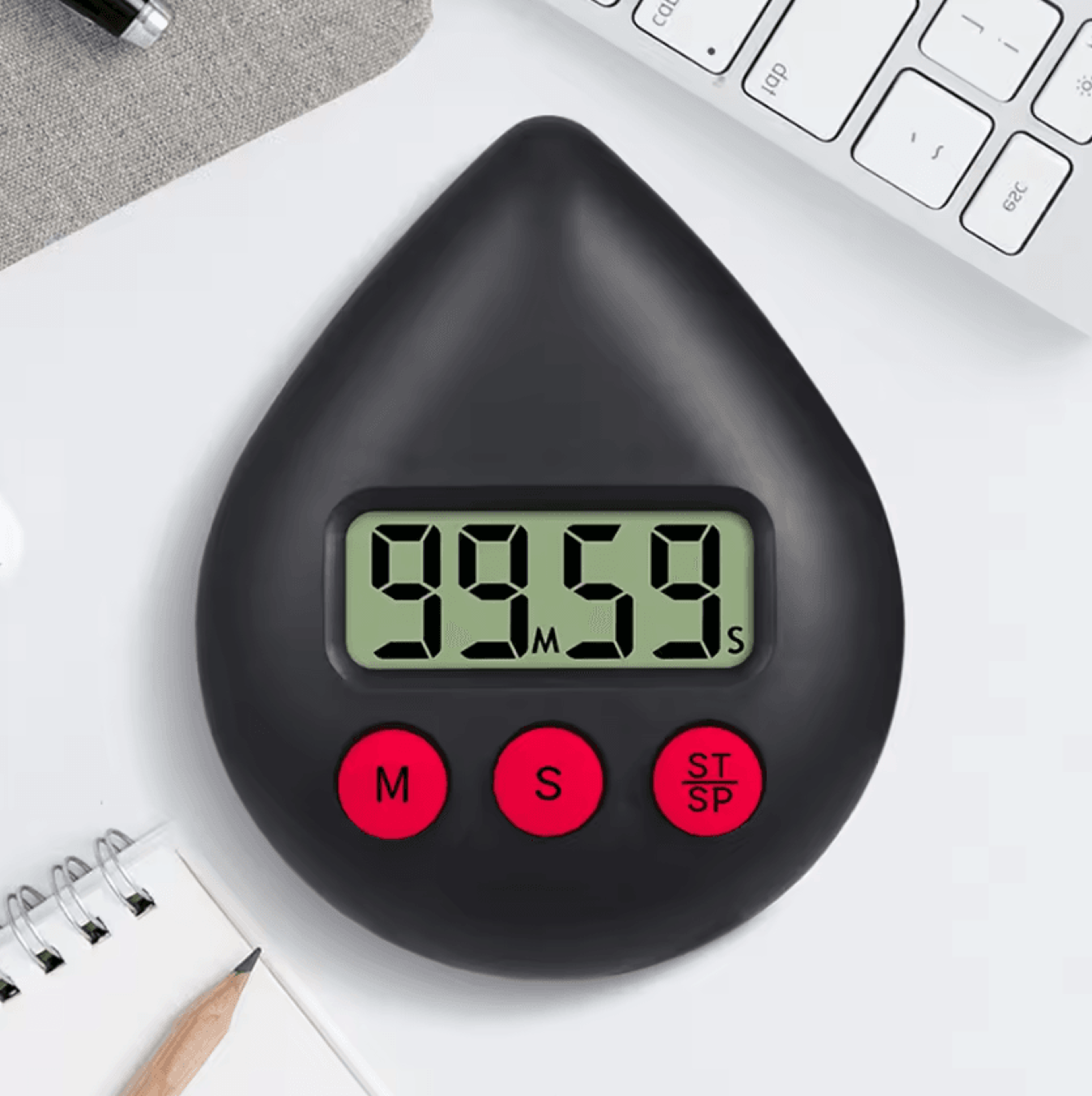 60 Minute Mechanical Kitchen Countdown Timer 3