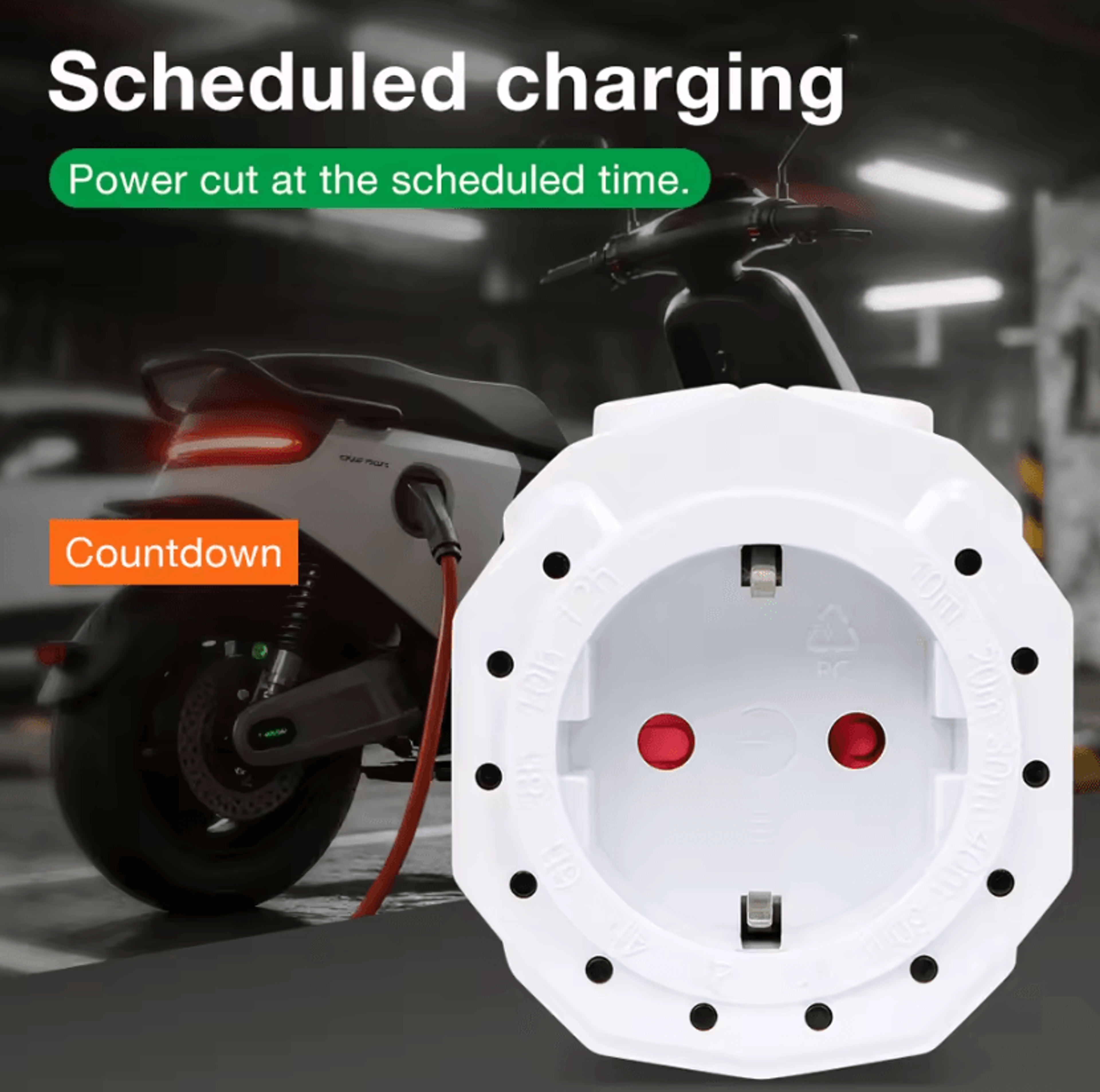 12 Hour EU Plug Countdown Timer Socket 2