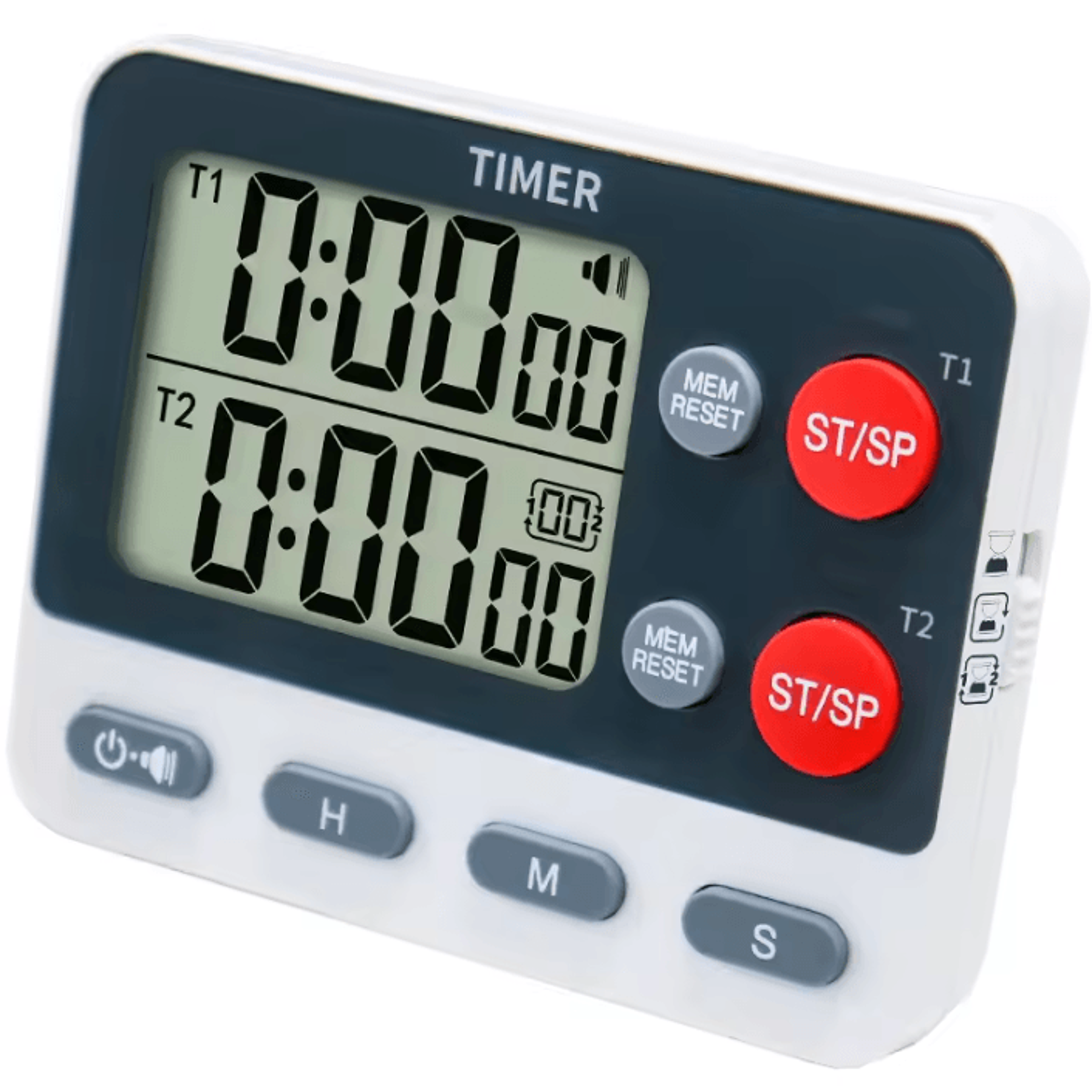 Dual Magnetic Digital Kitchen Timer With Memory Presets 5