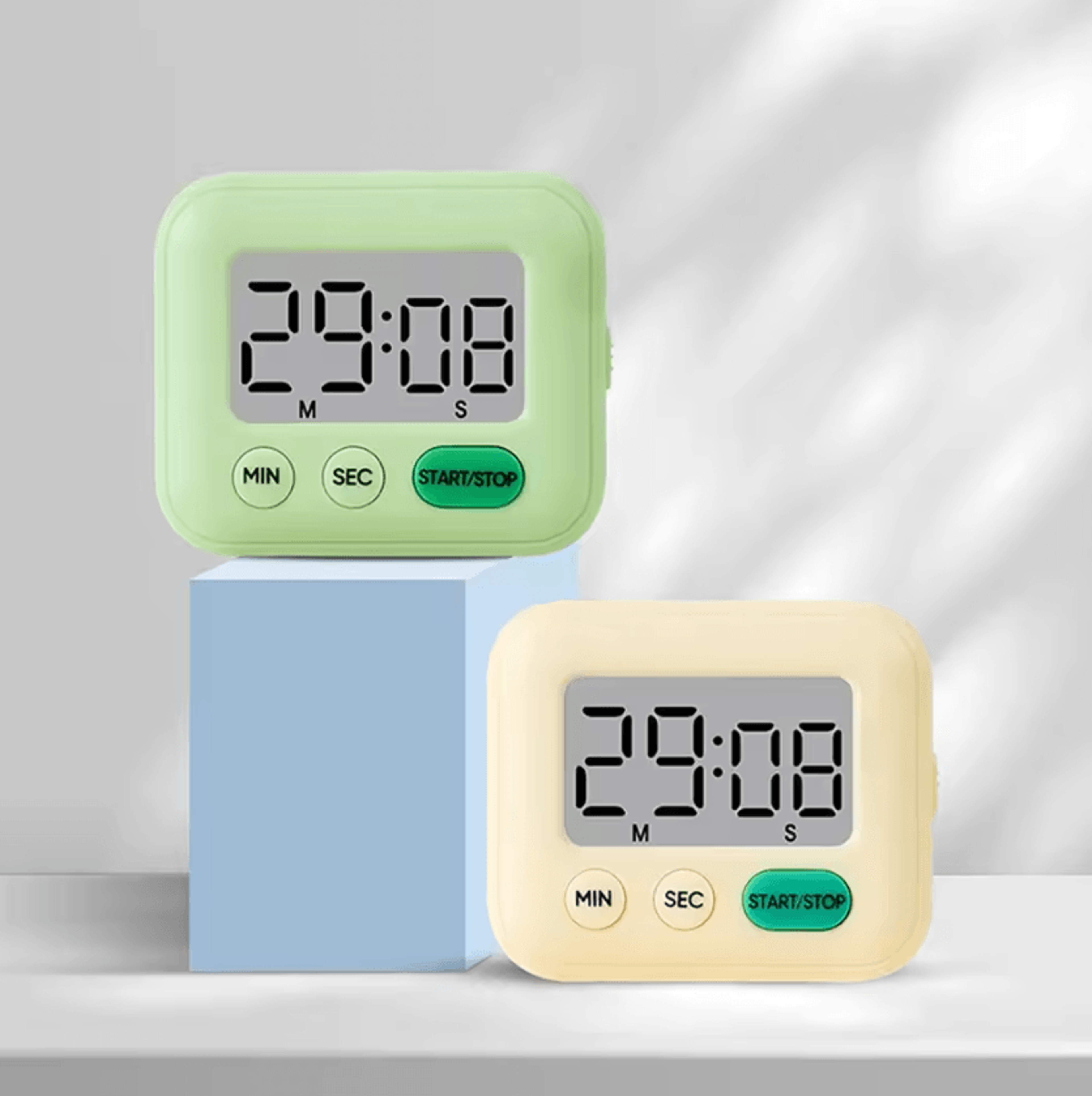 Large LCD Digital Kitchen Timer With Mute Alarm 1
