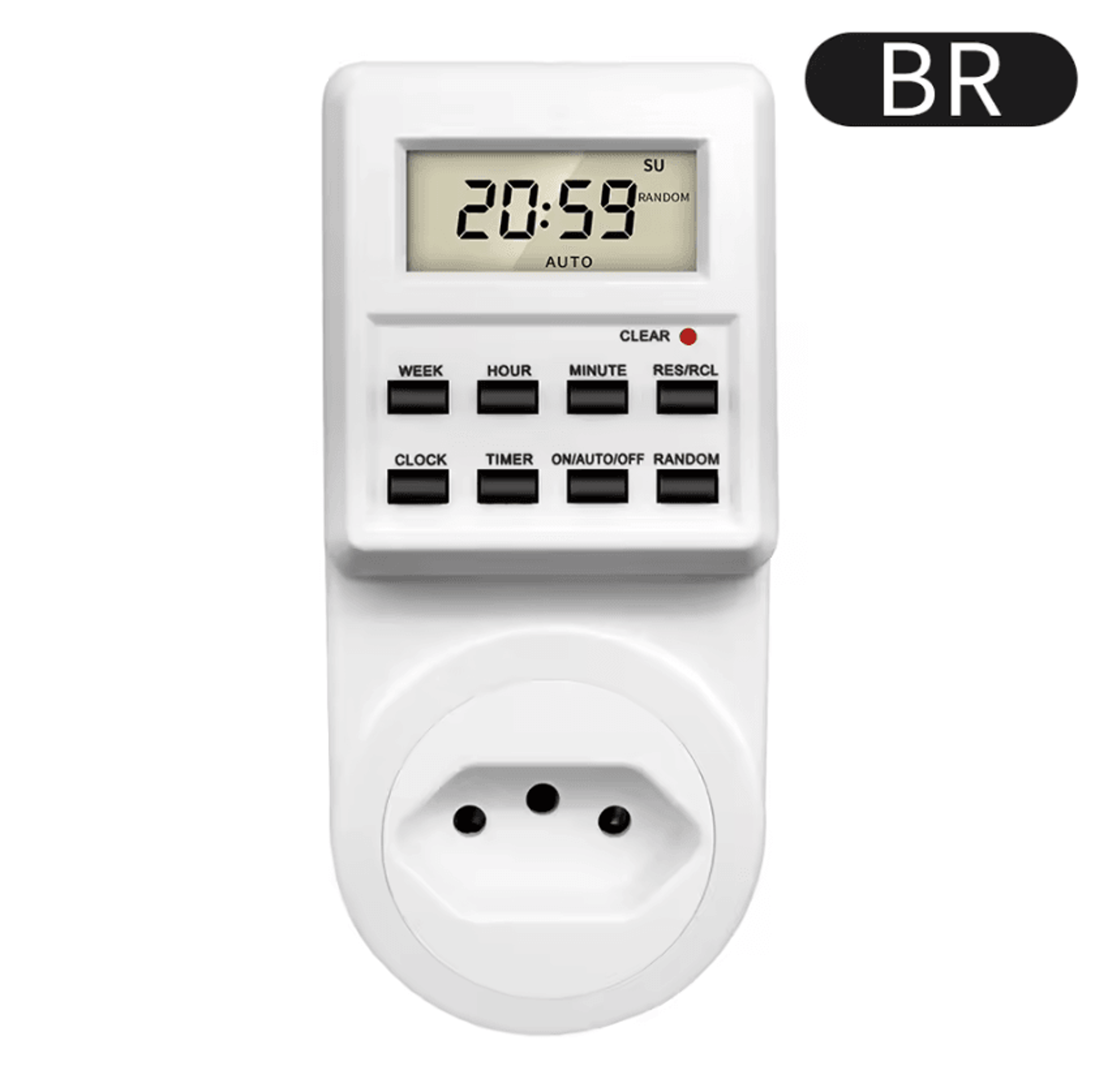 24 Hour Programmable Digital Timers Outlets 10