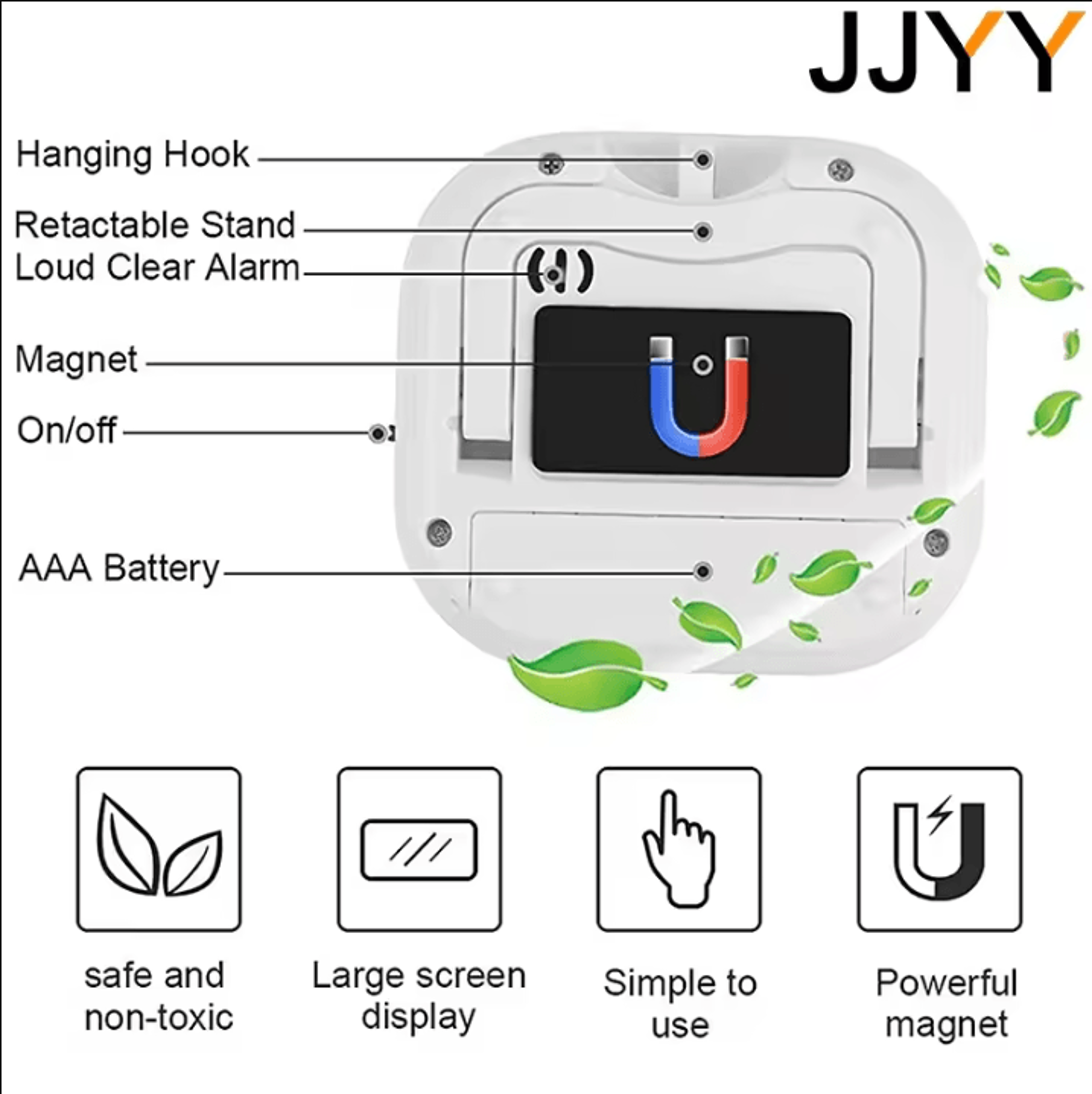 STONEGO Magnetic LCD Digital Kitchen Timers 1