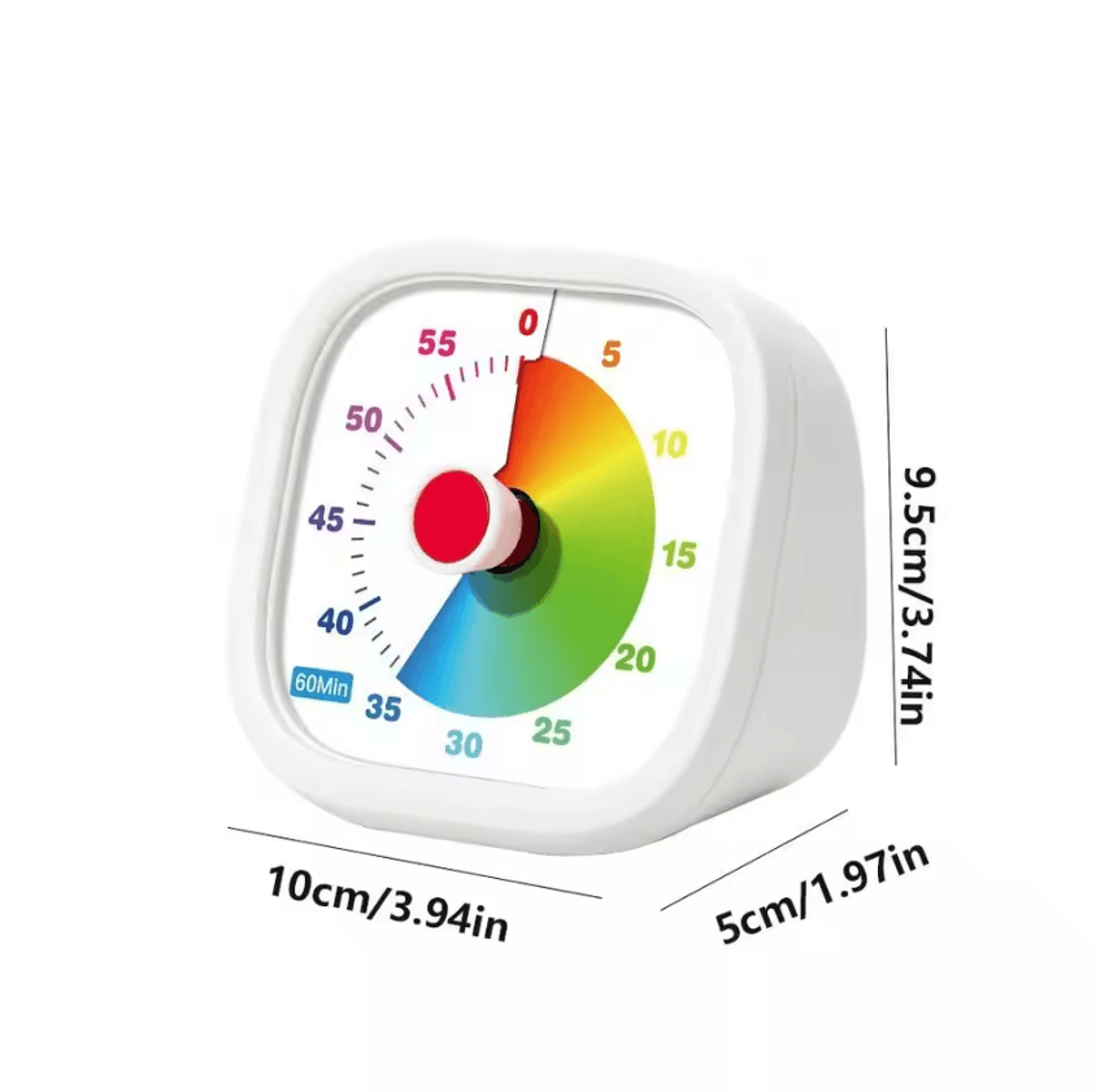 60 Minute Silent Visual Countdown Timer 4