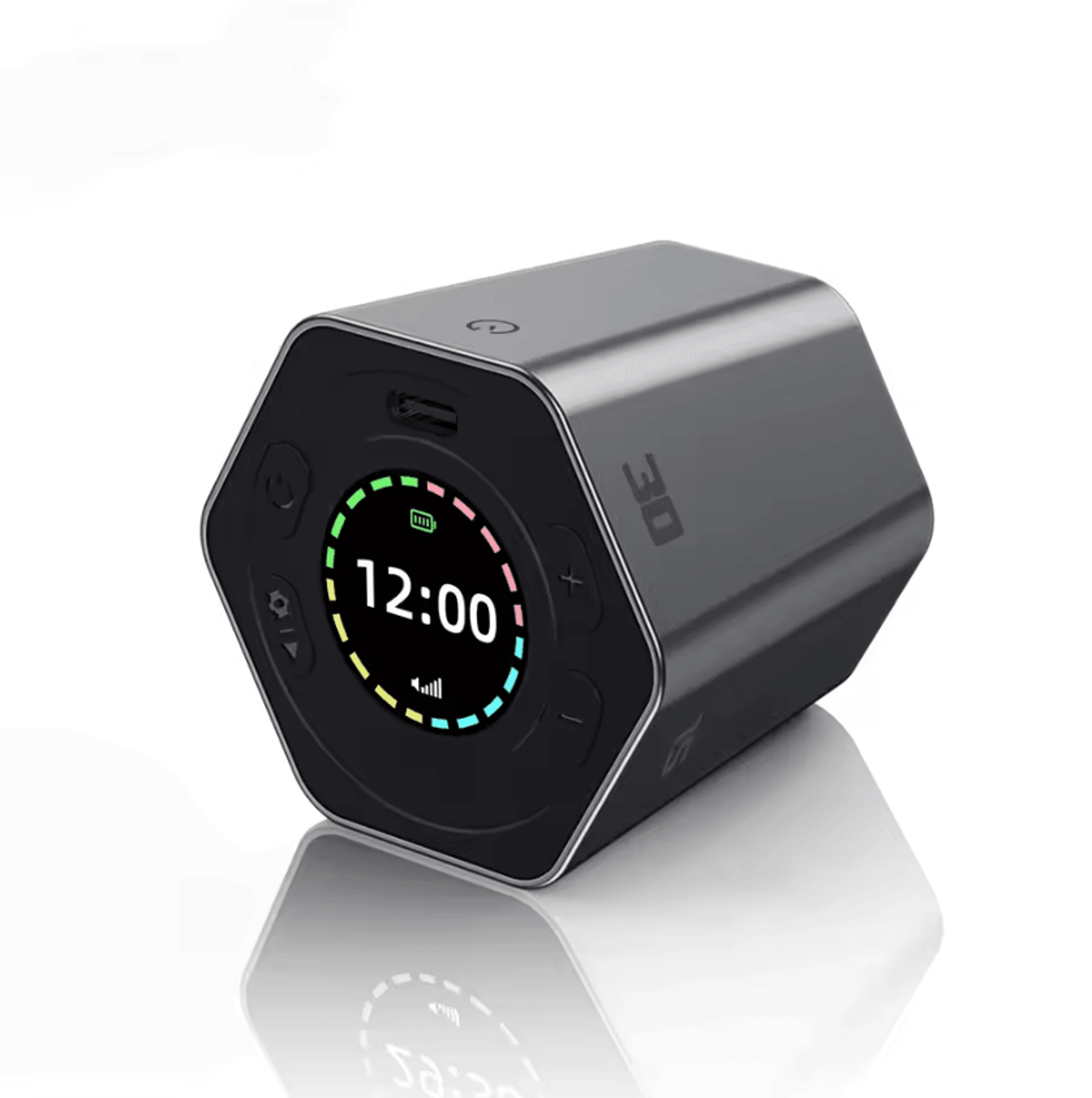 Hexagon LED Flip Digital Countdown Timer 6