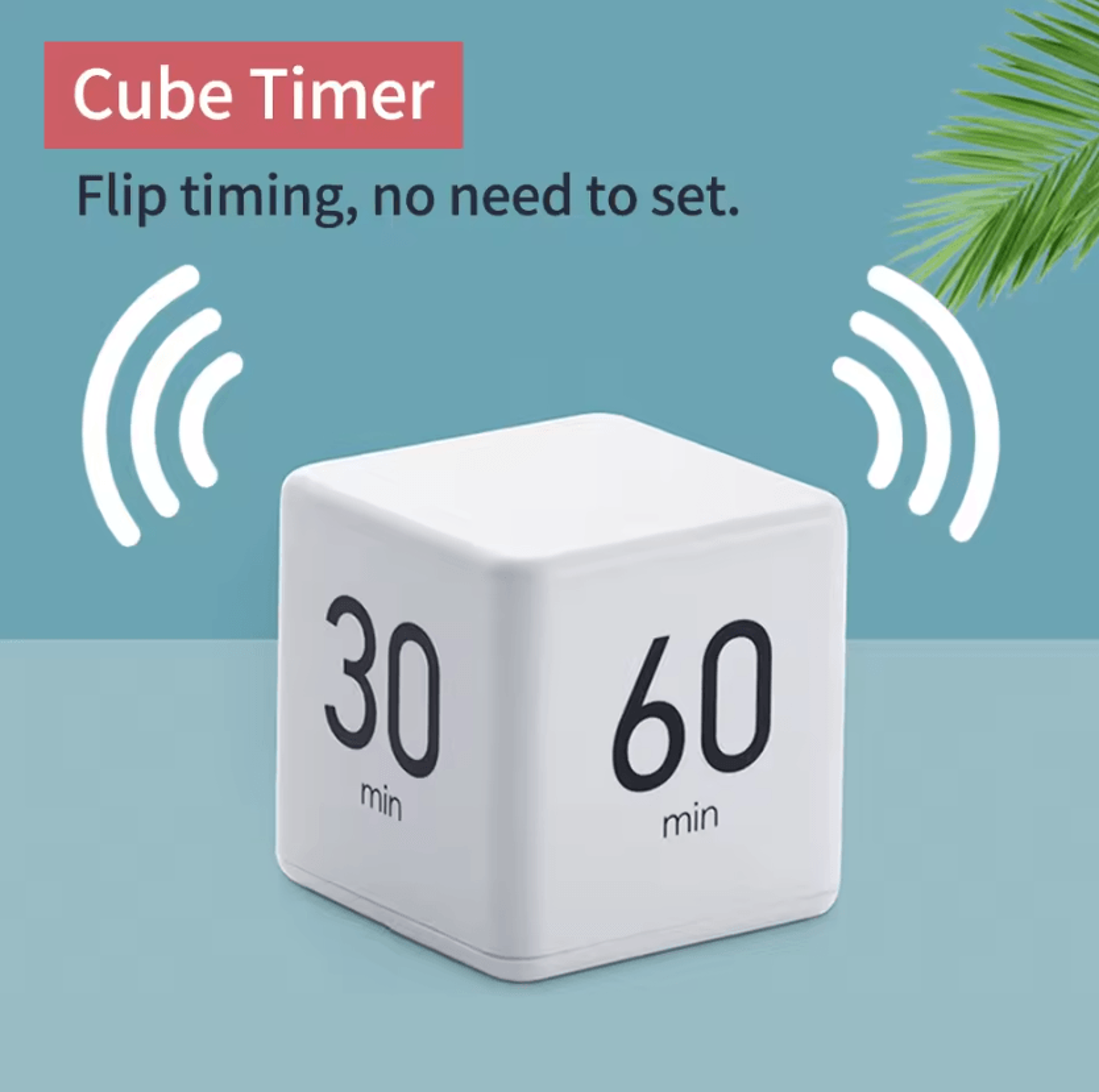 Portable Flip Cube Digital Countdown Timer 1