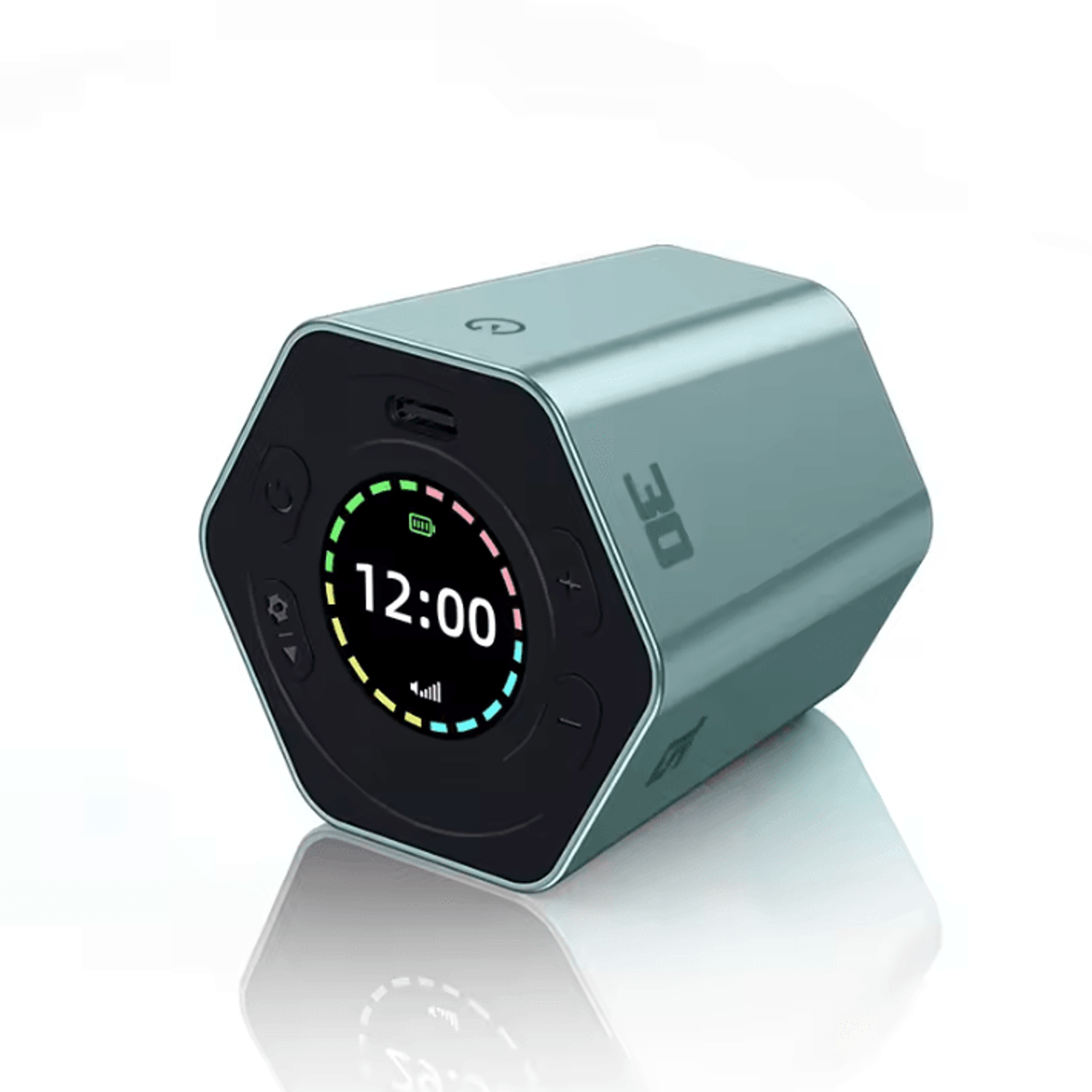 Hexagon LED Flip Digital Countdown Timers 5