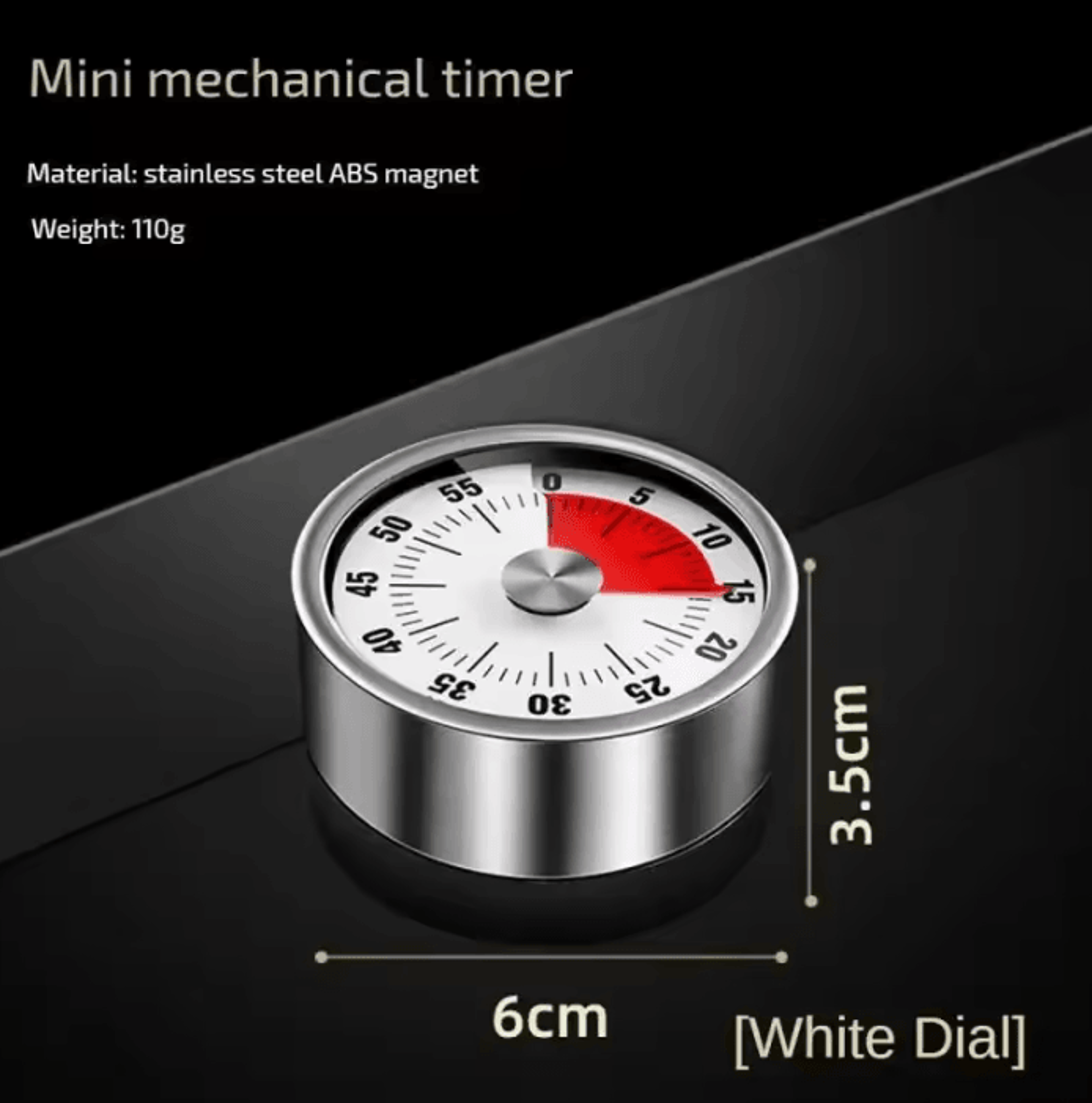 Magnetic Visual Countdown Timer For Kitchen Classroom And Study 5