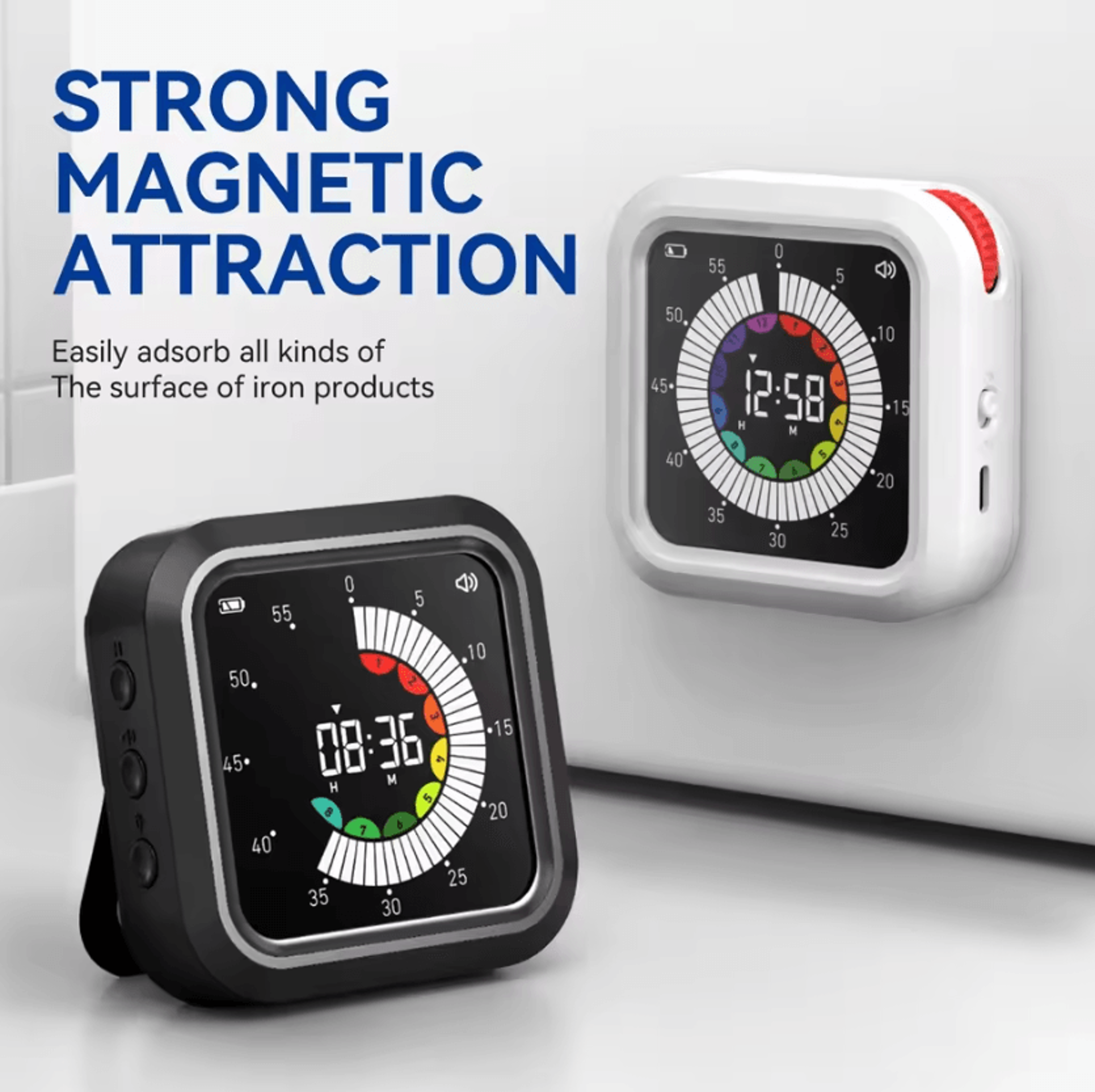 TINSOL 60 Minute Silent Visual Timer For Study And Focus 1