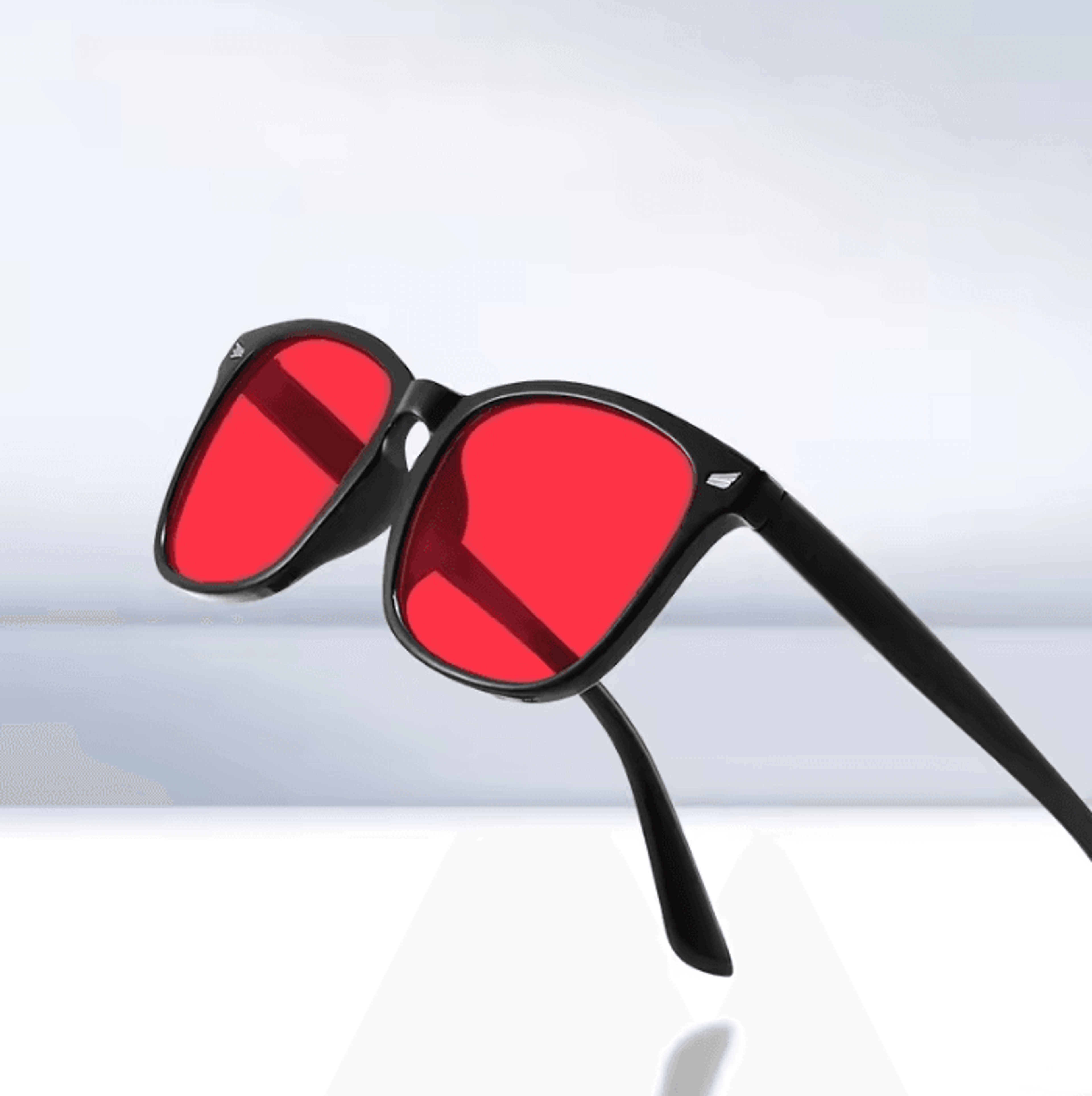 Red Tinted Blue Light Blocking Glasses For Evening Screen Use 2