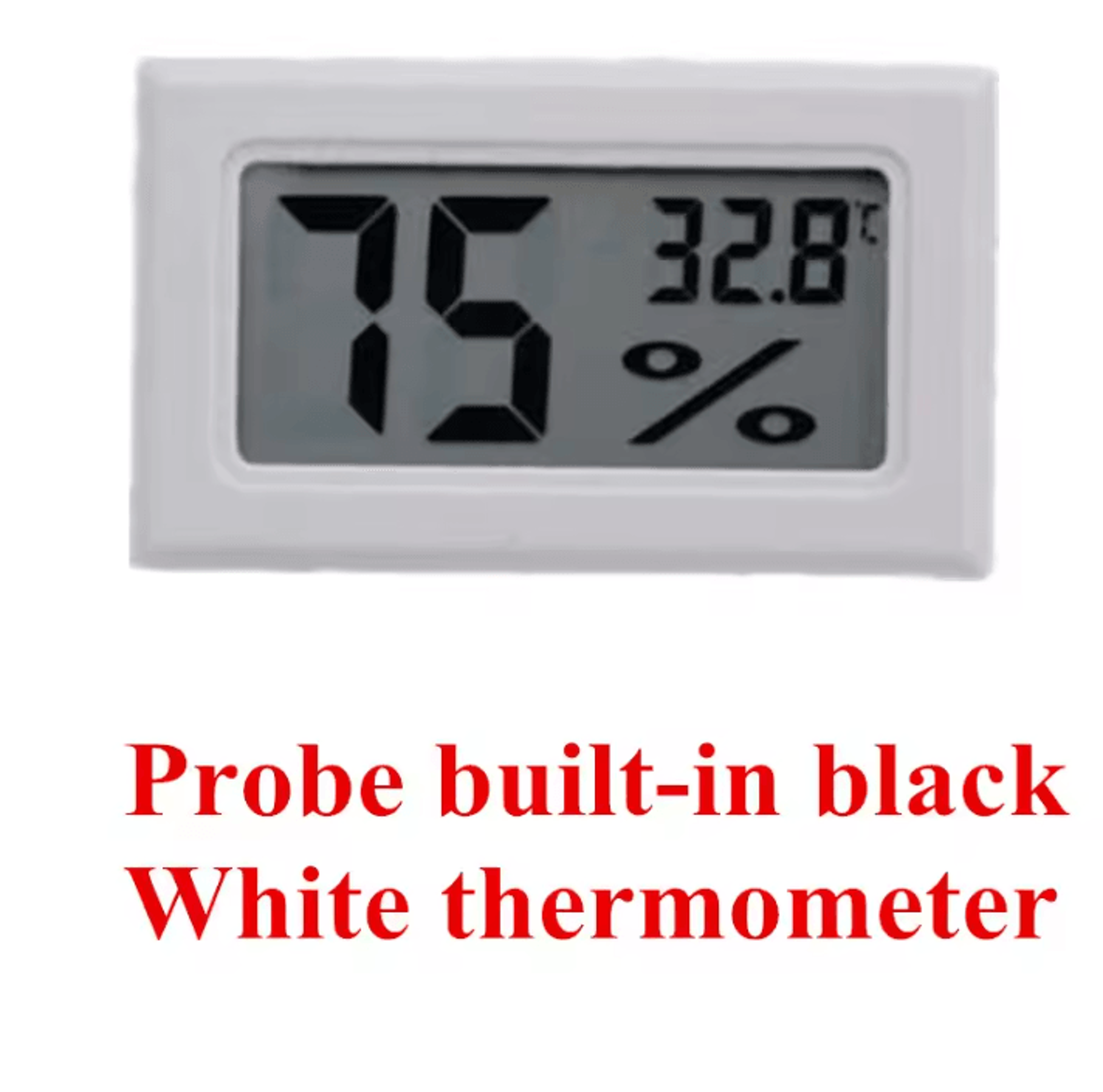 Digital Thermometer Hygrometer With LCD Temperature Humidity Display 5