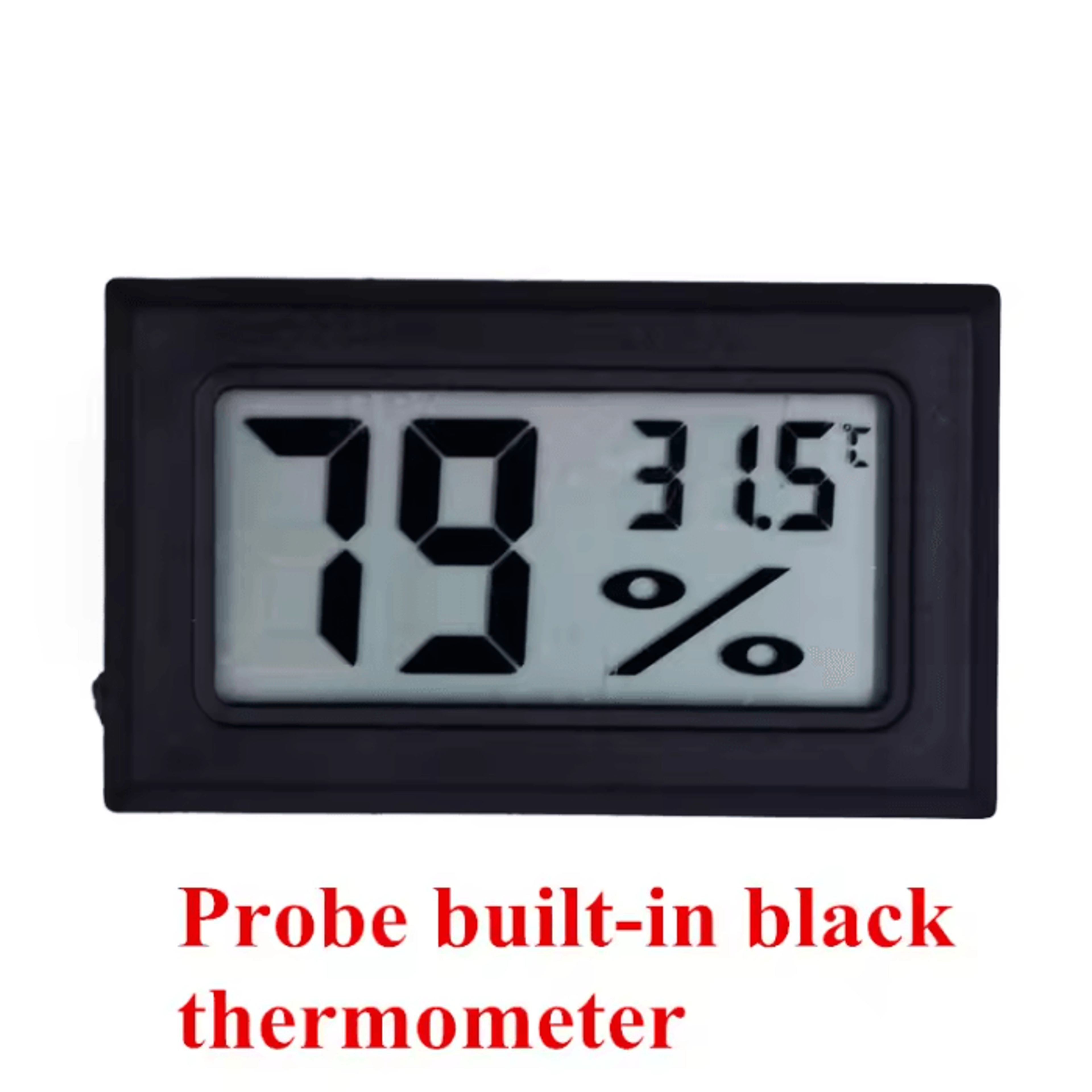 Digital Thermometer Hygrometer With LCD Temperature Humidity Display 8