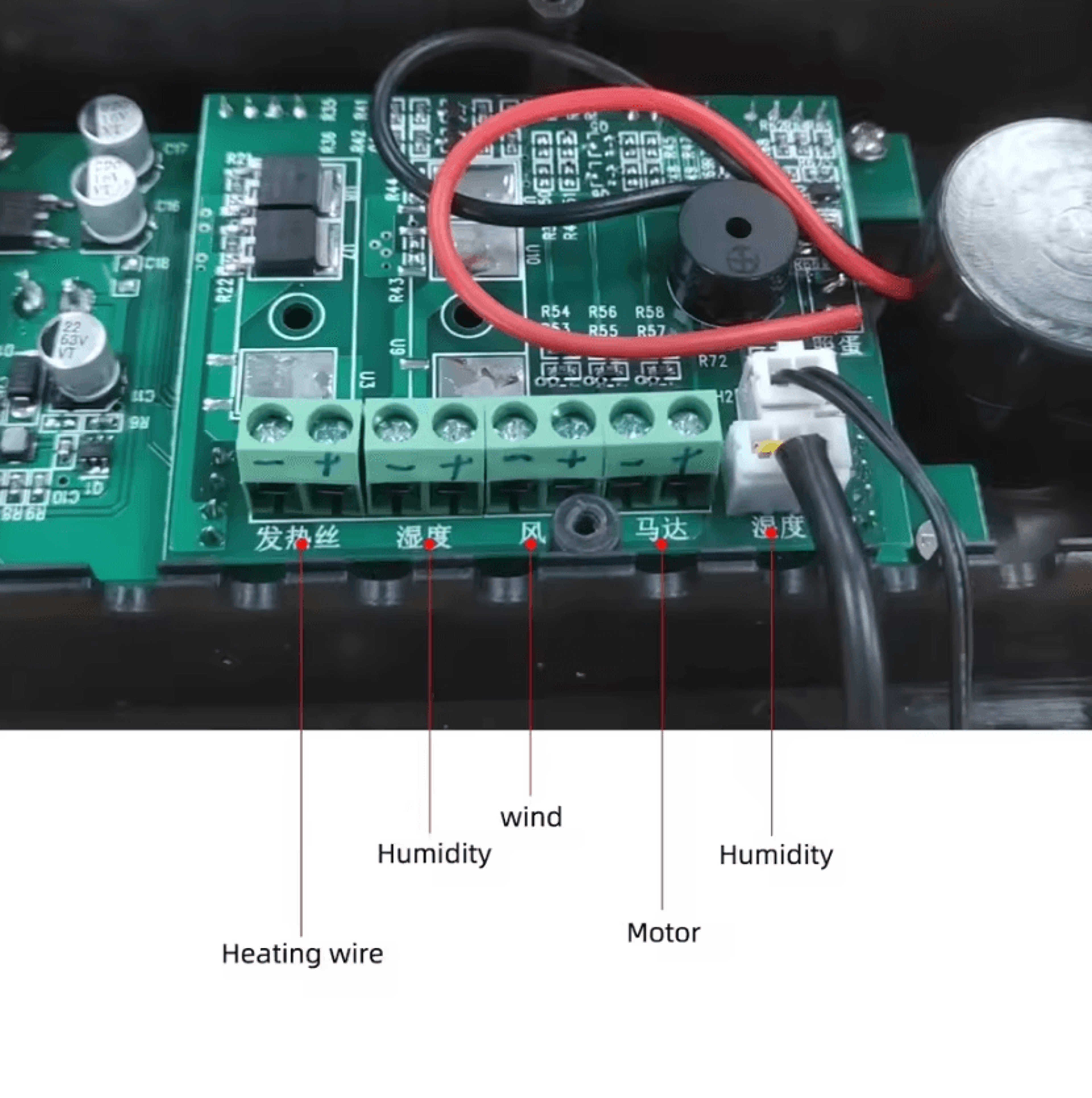 ZFXW9002 Digital Egg Incubator Temperature And Humidity Controller 3
