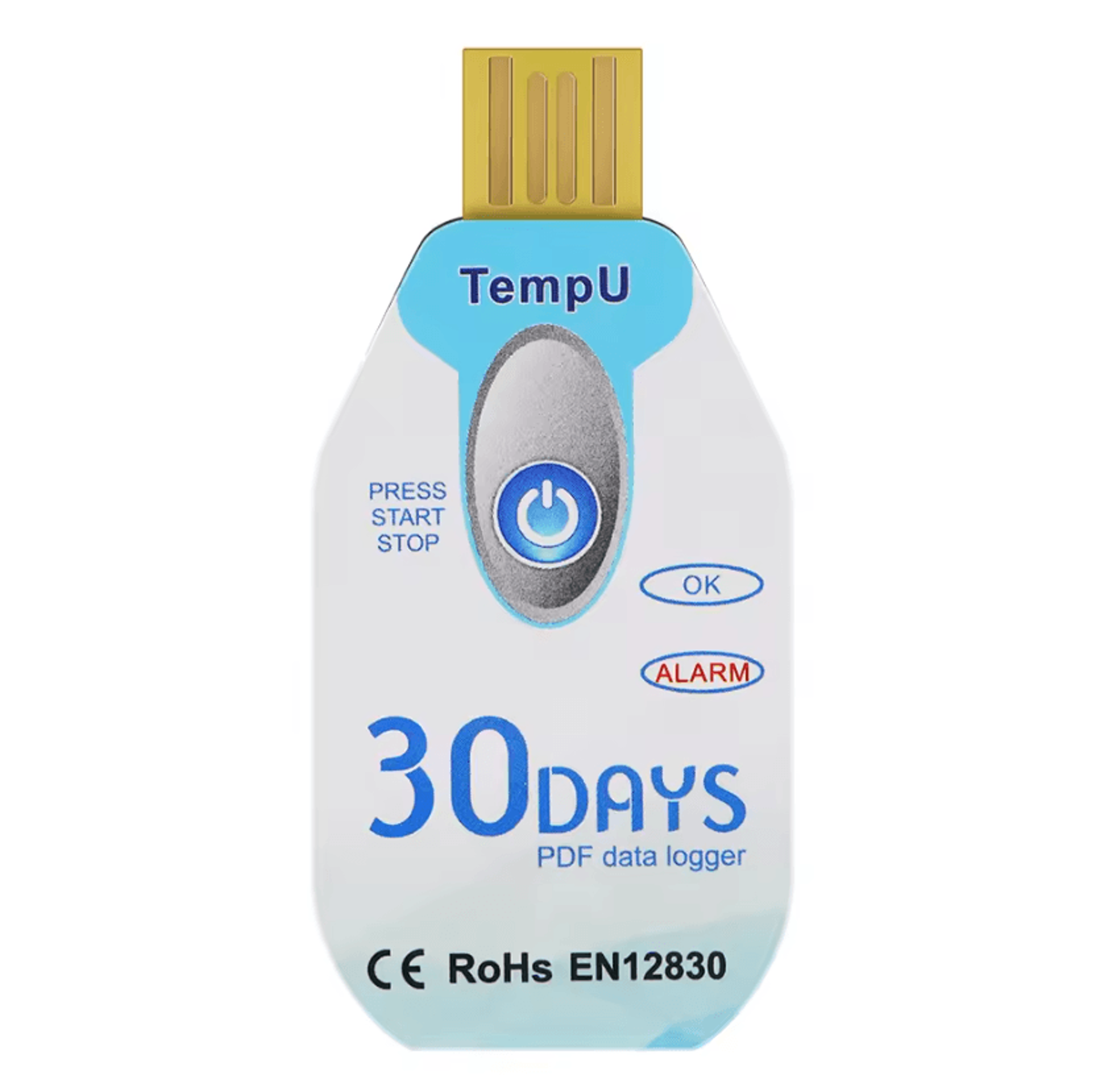 Single Use USB Temperature And Humidity Data Logger With PDF Report 4