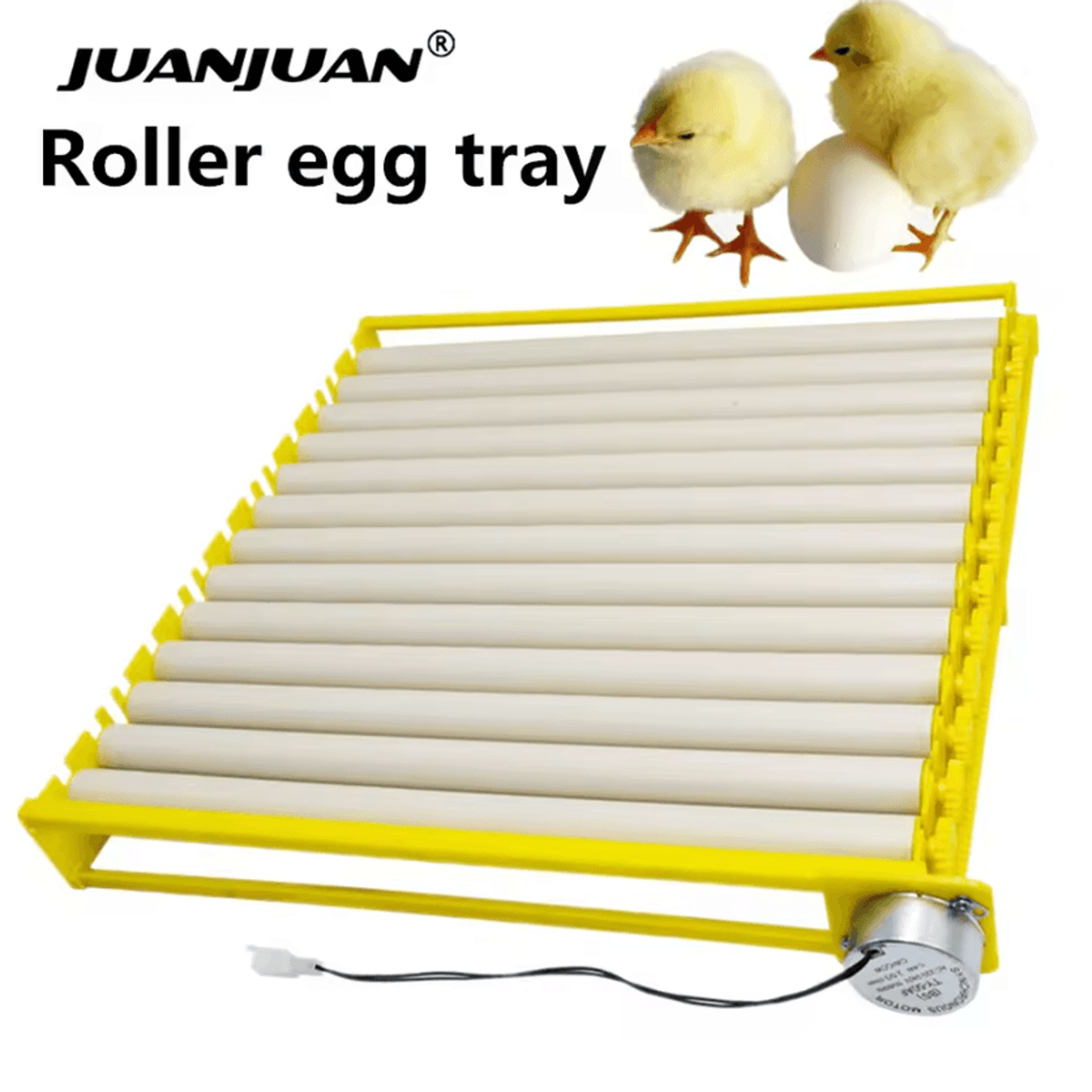 360 Degree Automatic Egg Turner Roller Tray For Poultry Incubators 0
