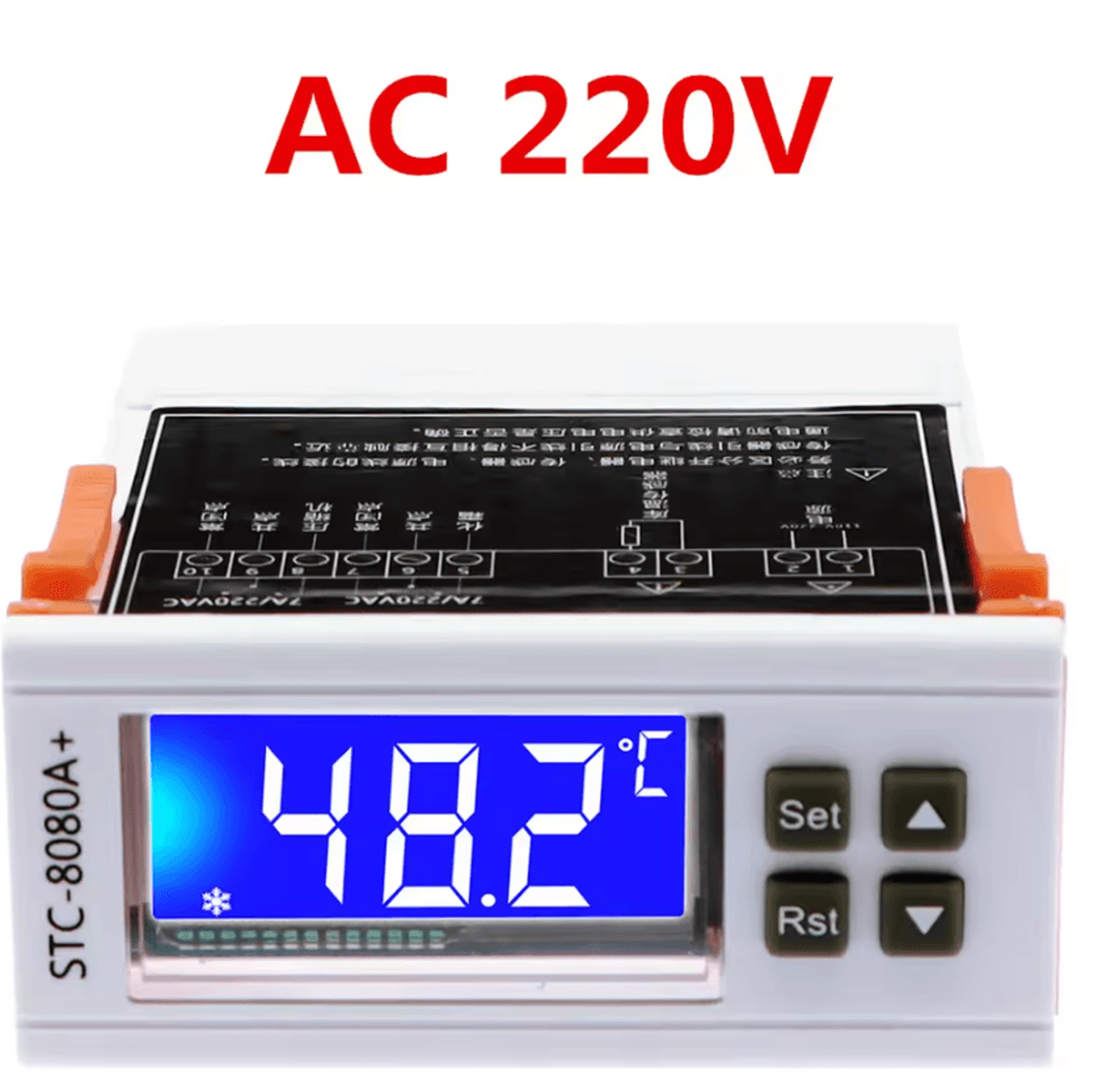 STC8080A Digital Refrigeration Temperature Controller With Dual Sensor 6