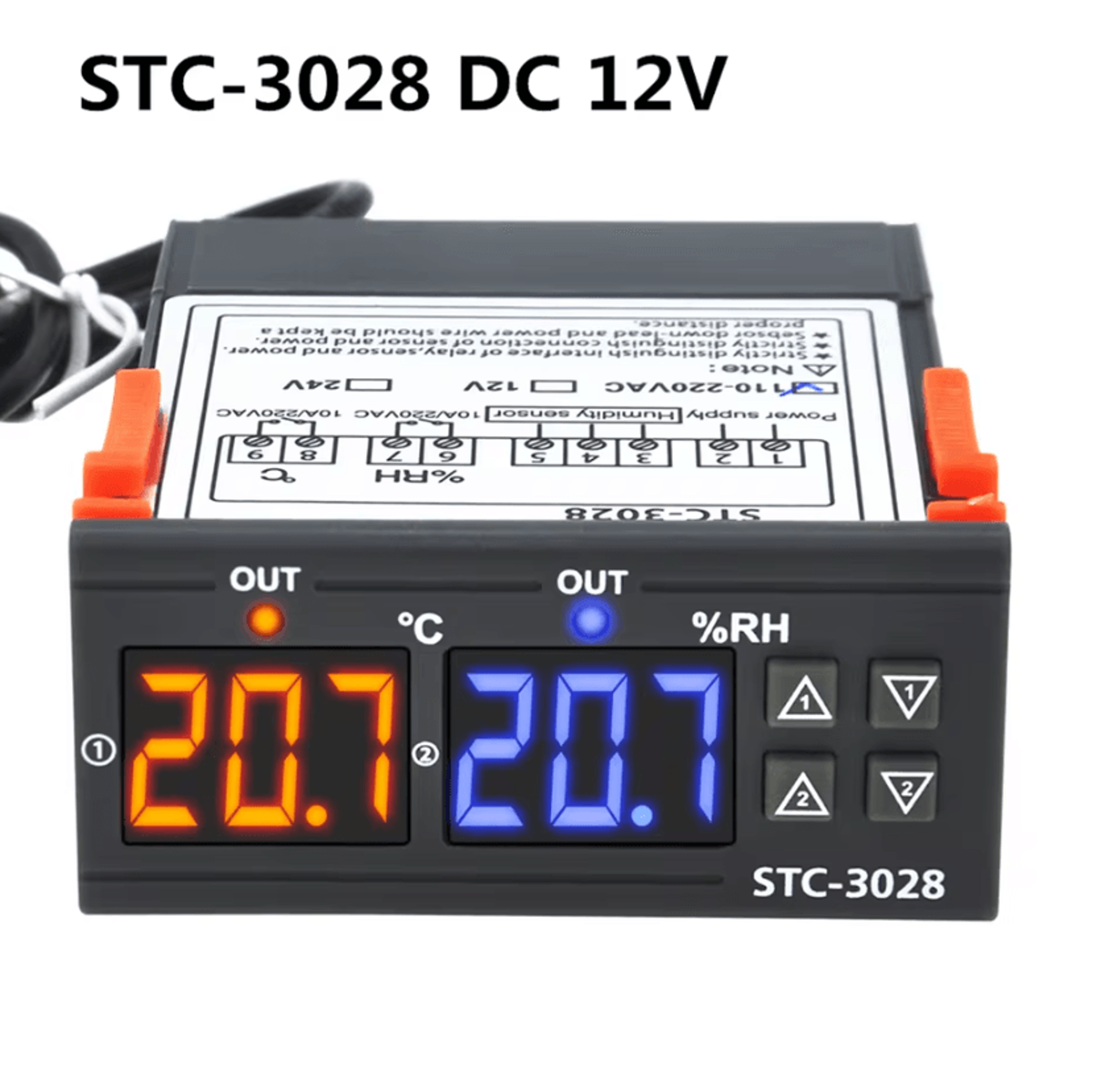 STC3028 STC1000 Digital Temperature Controller For Heating And Cooling 5