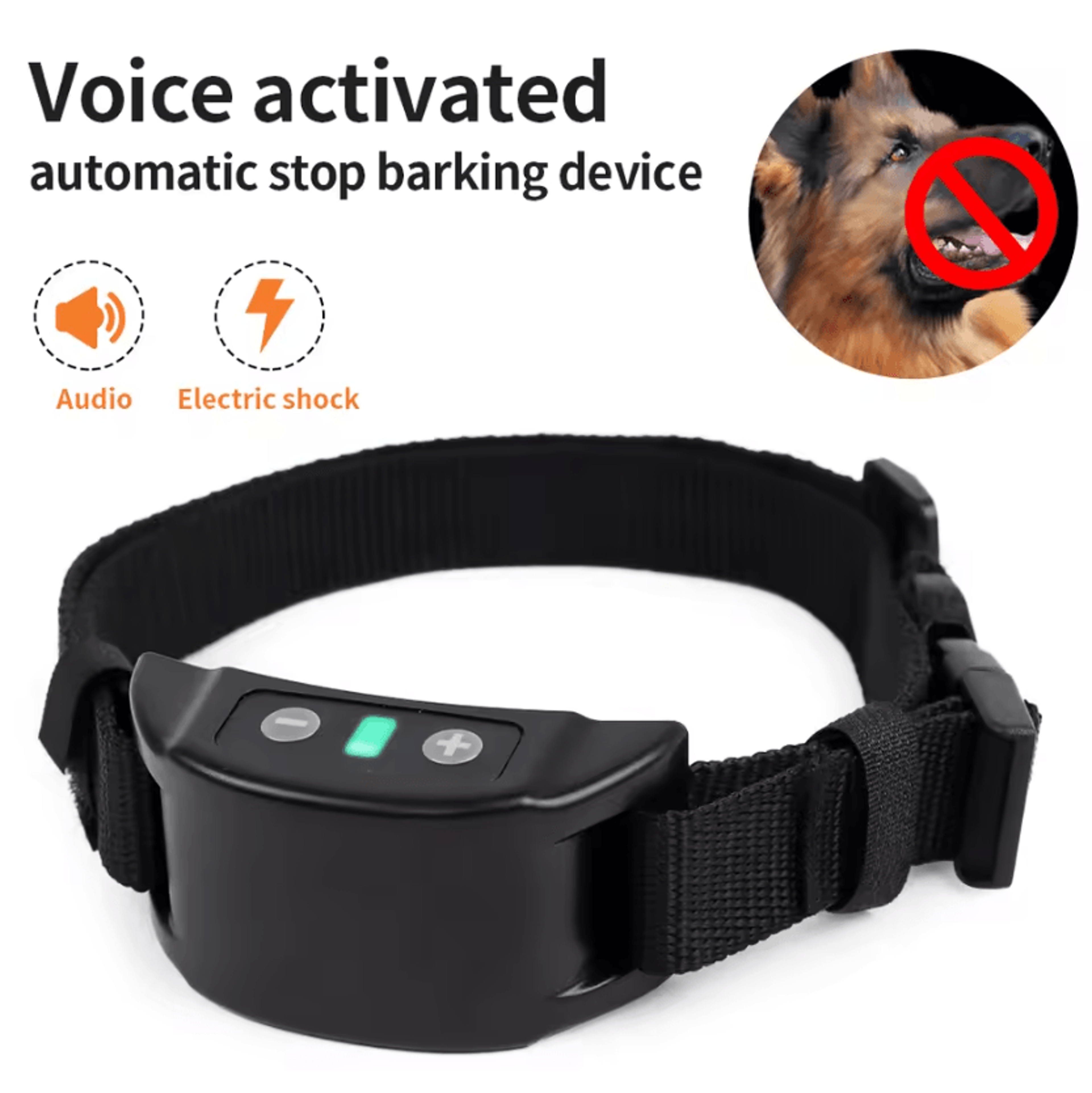 Automatic AntiBark Dog Training Collar With 7 Sensitivity Levels 1