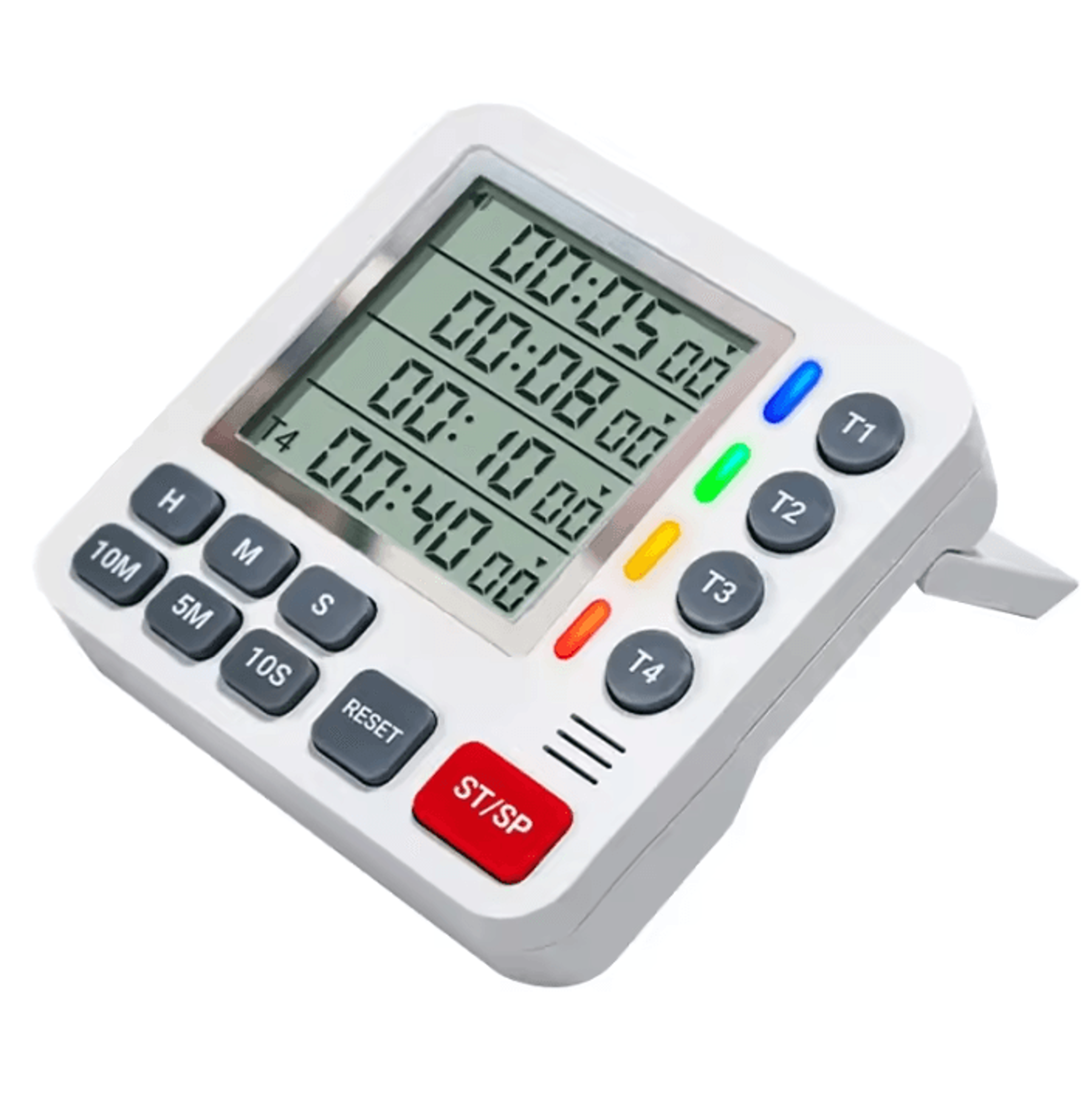 4 Channel Digital Kitchen Timer With Large LCD And Magnetic Back 5
