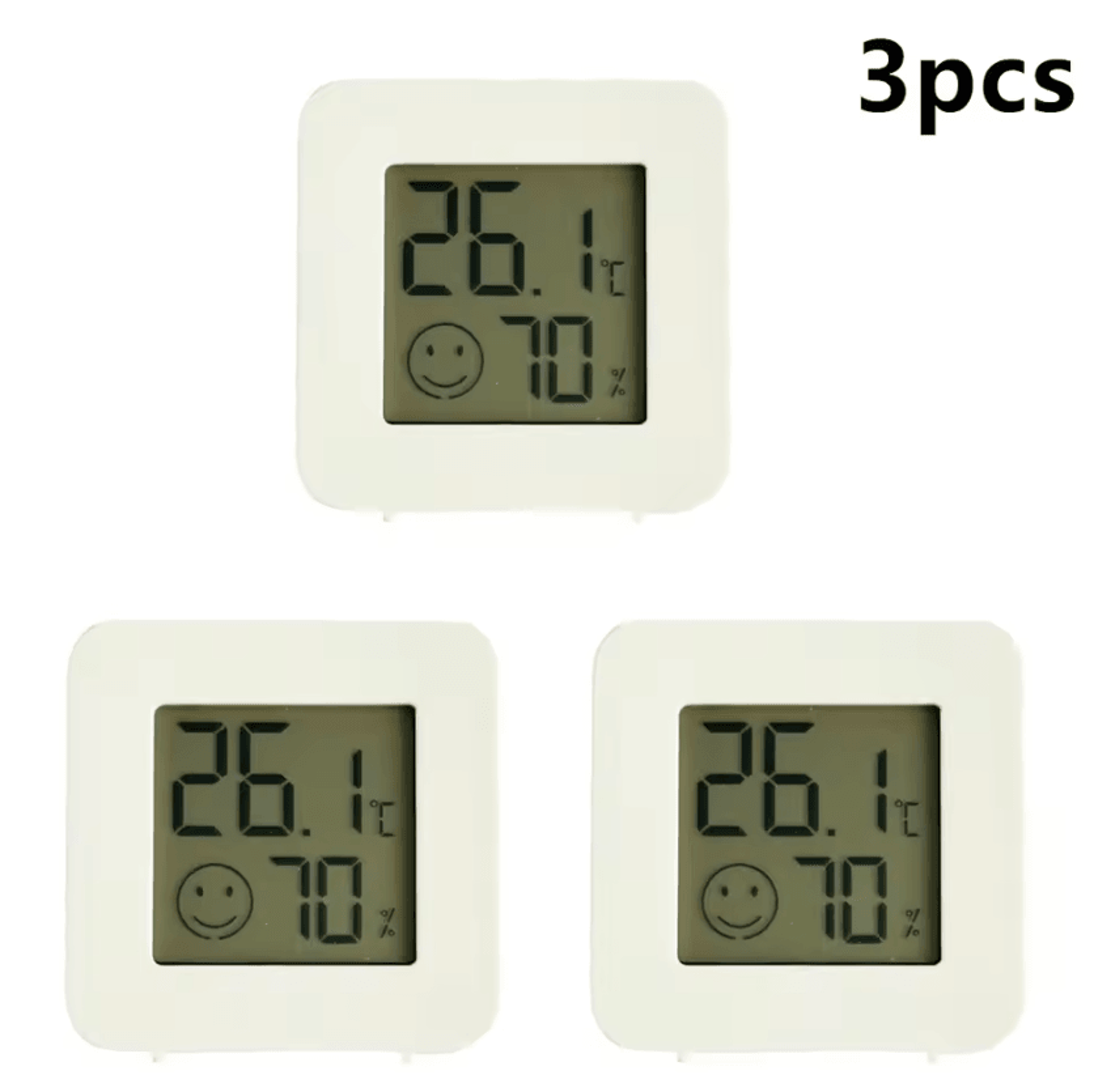 Mini LCD Digital Thermometer Hygrometer Indoors Temperature And Humidity Monitor 5