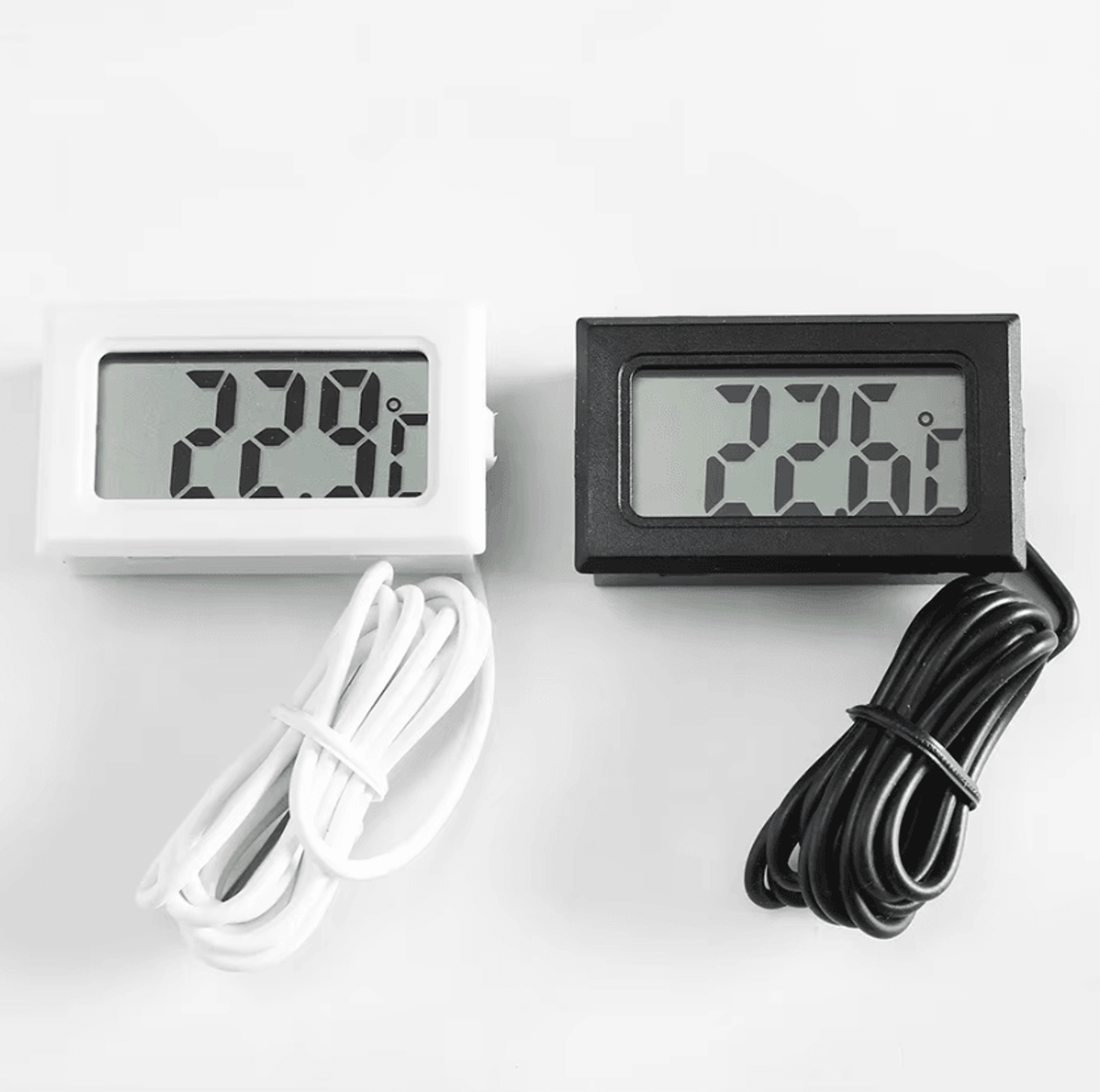 Mini Digital LCD Probe Thermometer For Aquarium And Fridge 0